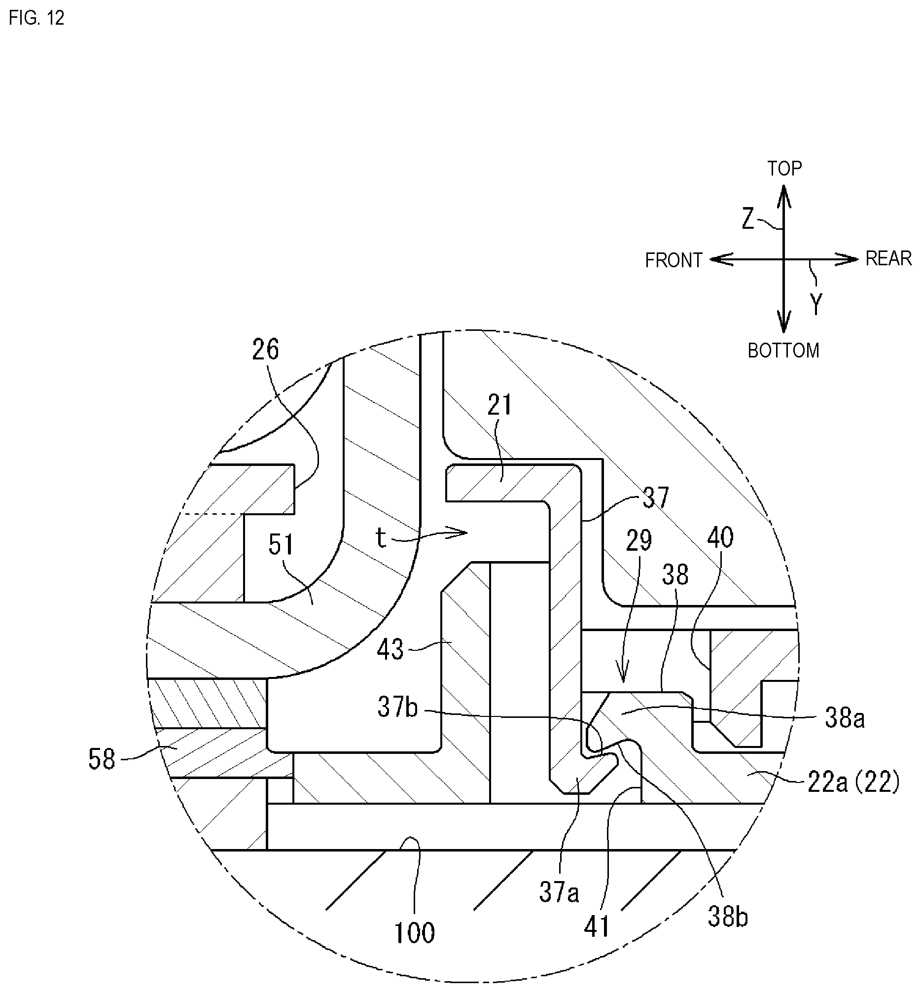 Patent US12586994 Figure 12 – Electrical junction box