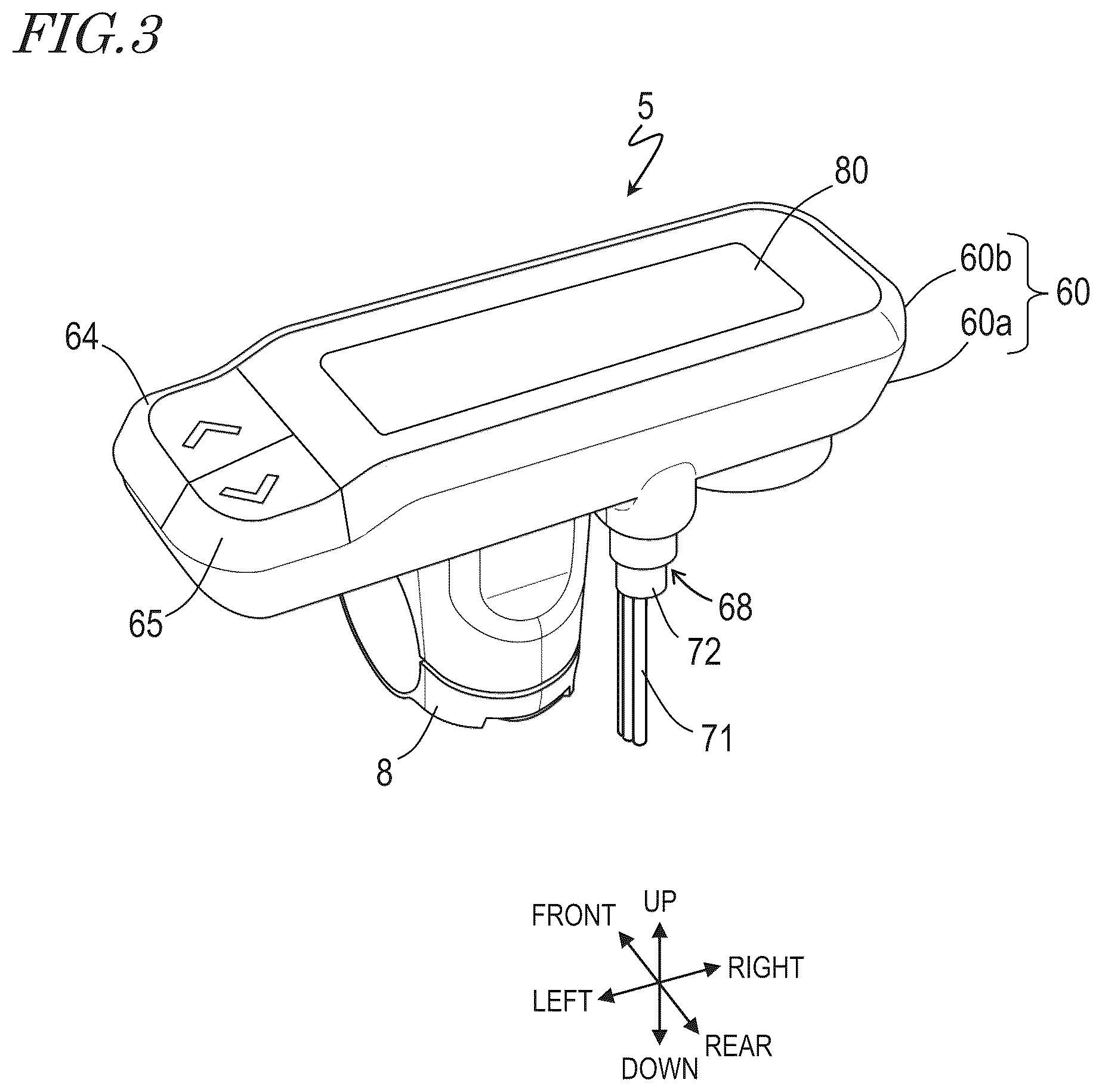 Patent US12586995 Figure 3 – Electrical apparatus and plug