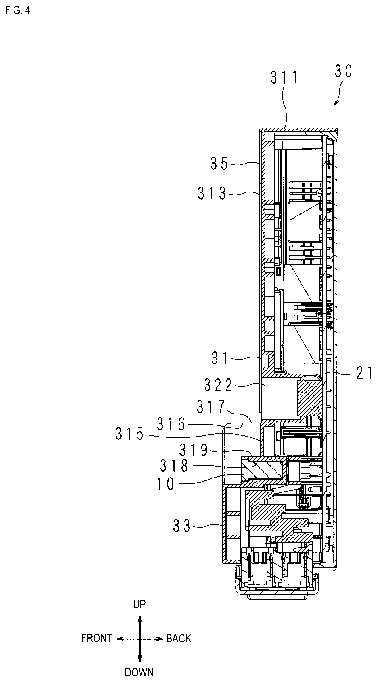 Patent US12586997 Figure 4 – Electrical connection box
