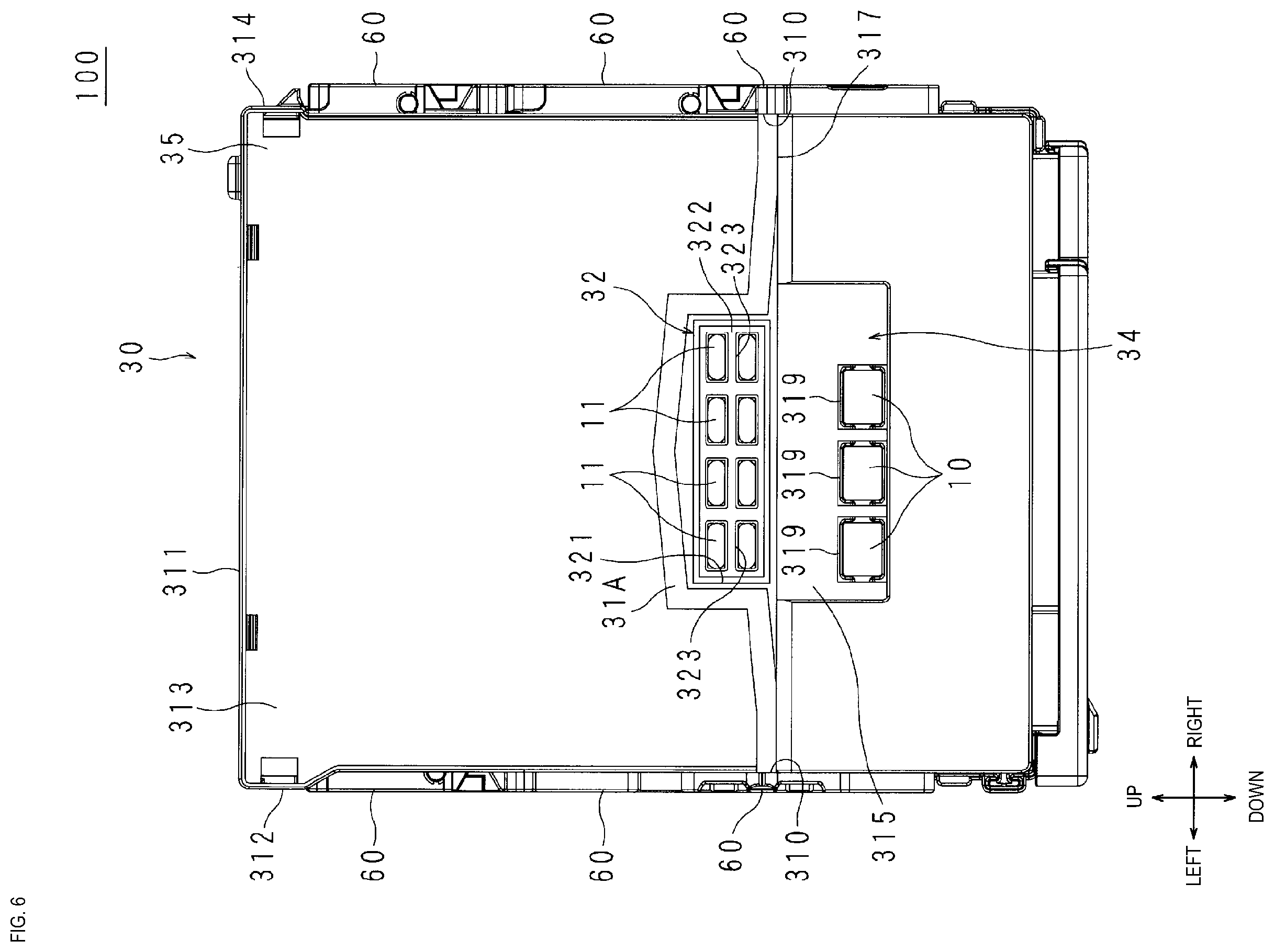 Patent US12586997 Figure 6 – Electrical connection box
