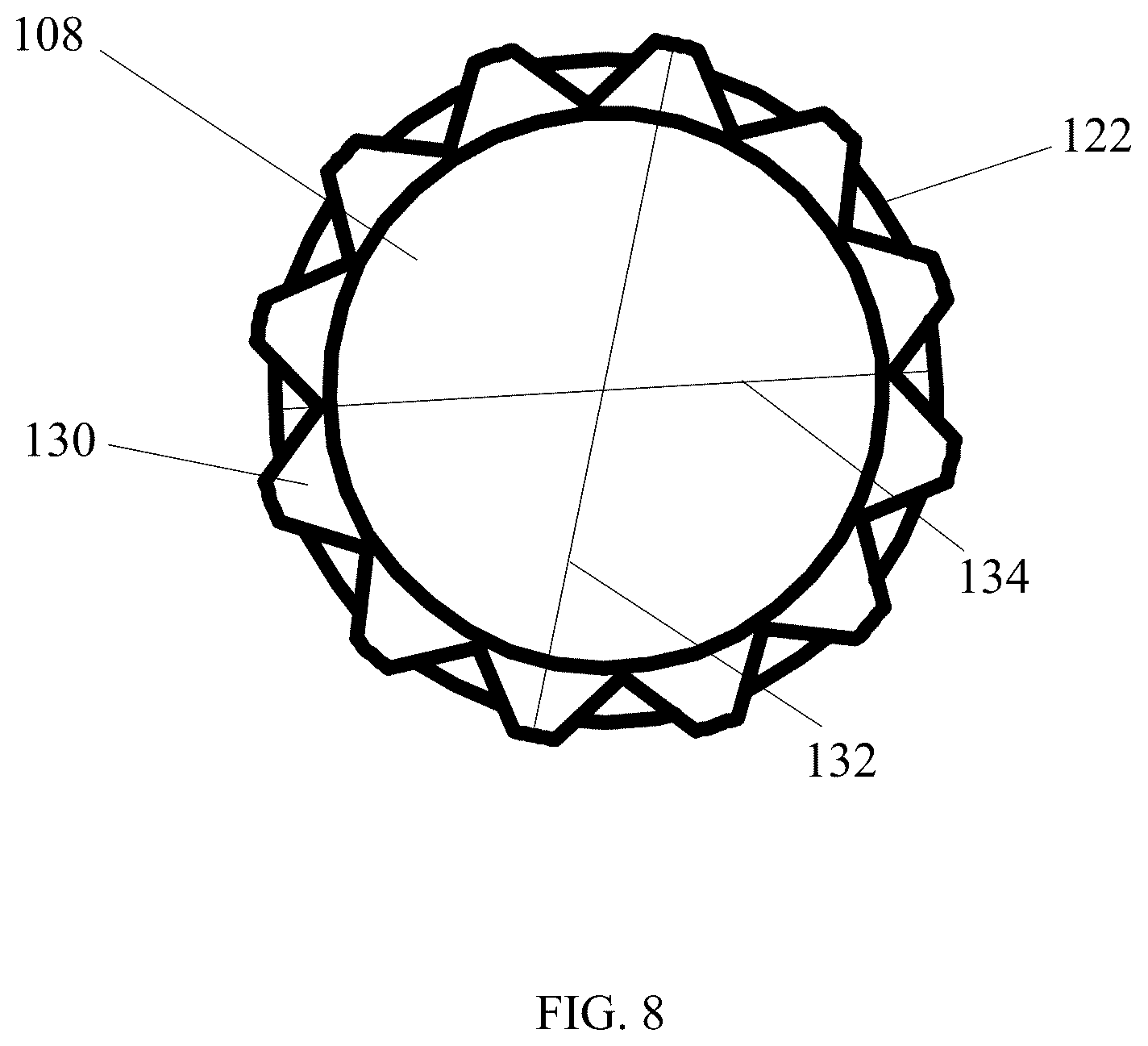 Patent US12586999 Figure 8 – Ceiling fan brace bracket