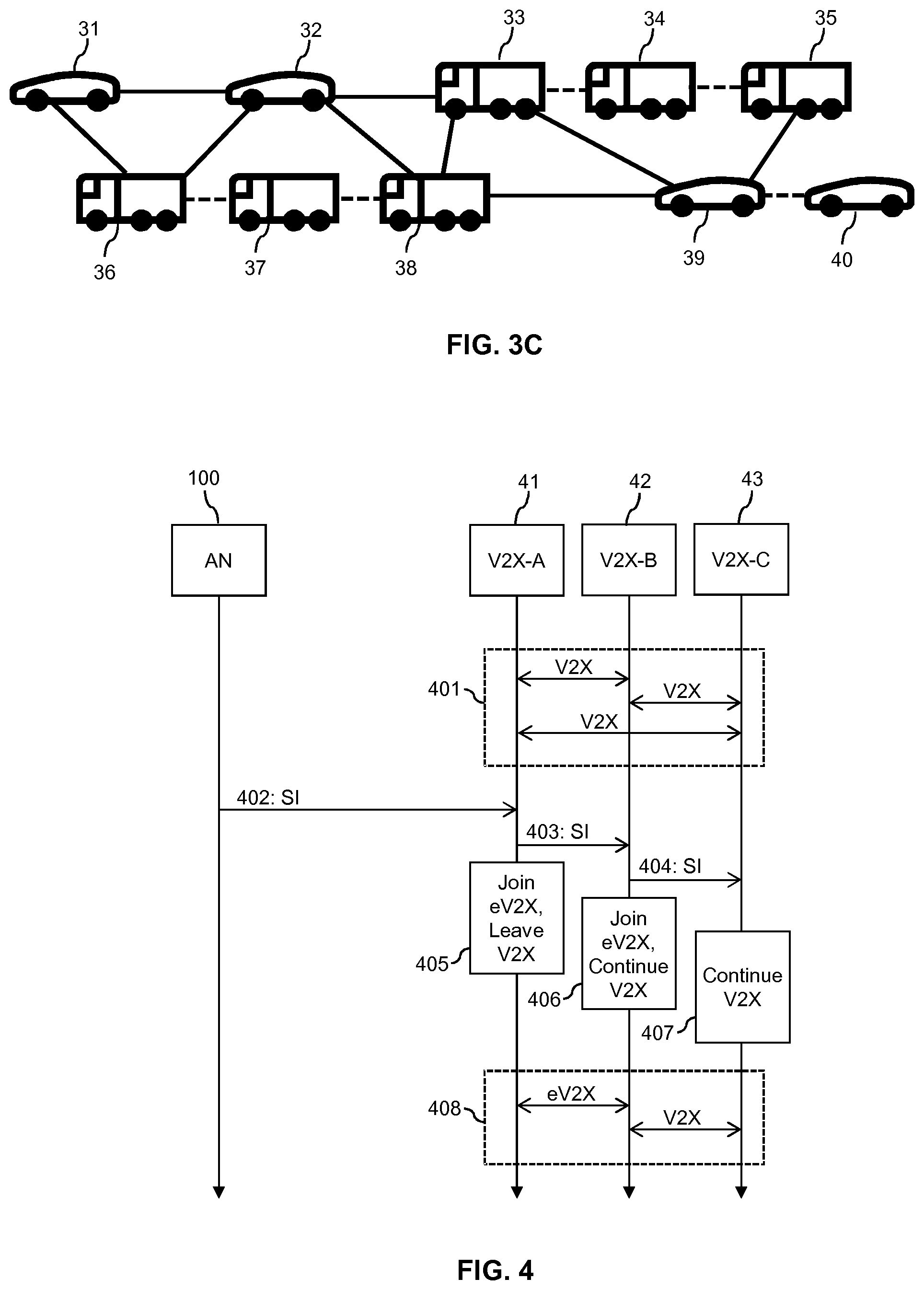 Patent US12588010 Figure 3 – Service information for V2X service coordination in other frequency spectrum