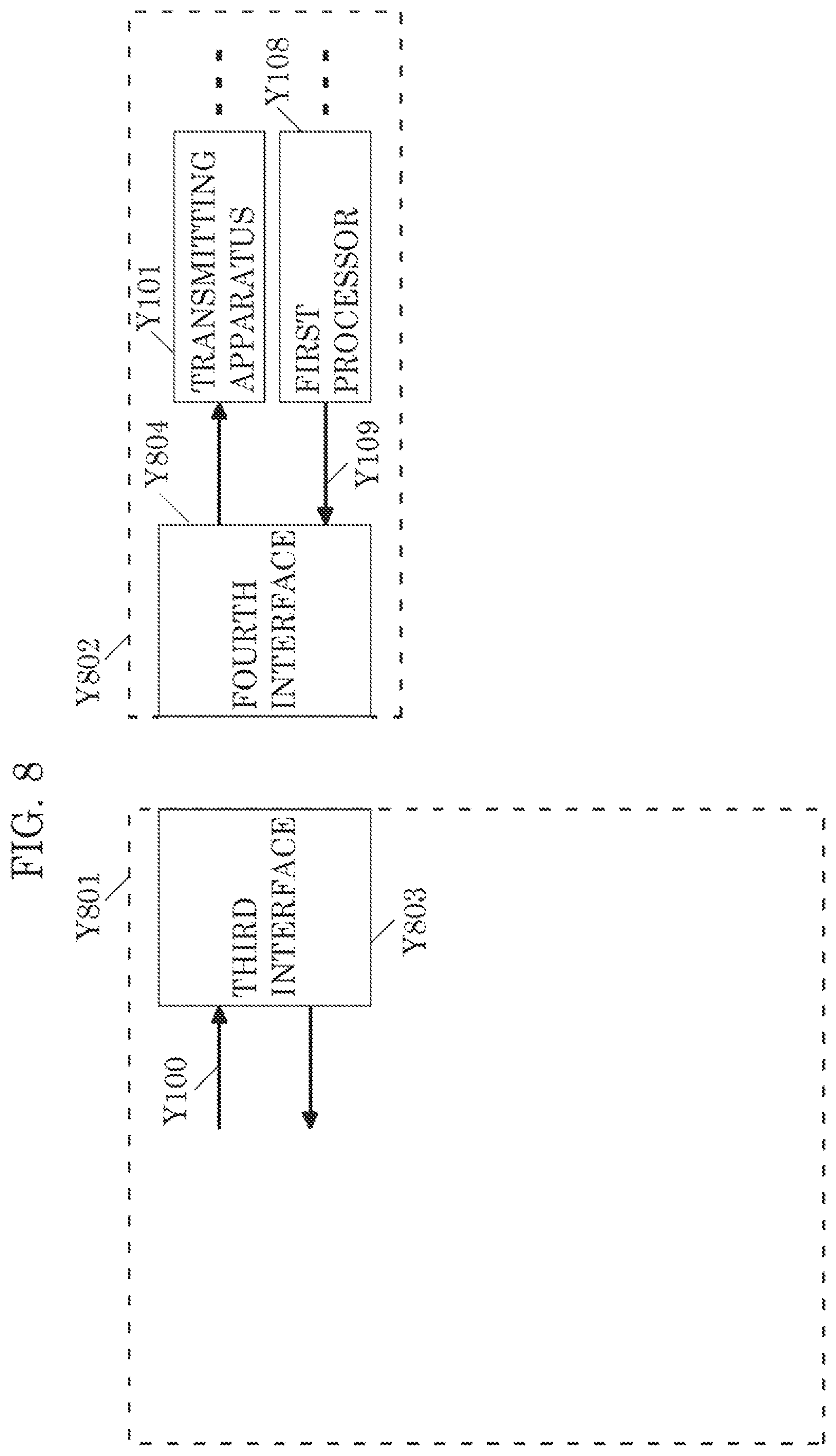 Patent US12588011 Figure 8 – Communication apparatus and communication method