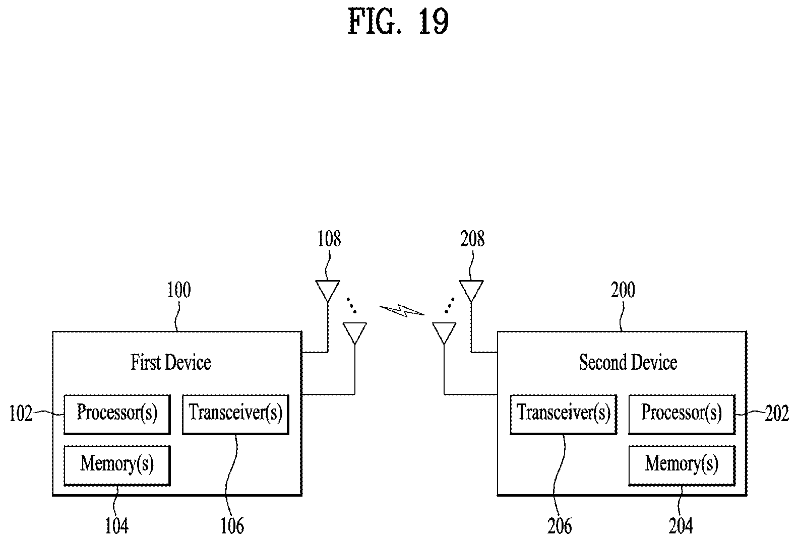 Patent US12588023 Figure 19 – Method and device for transmitting and receiving wireless signal in wireless communication system