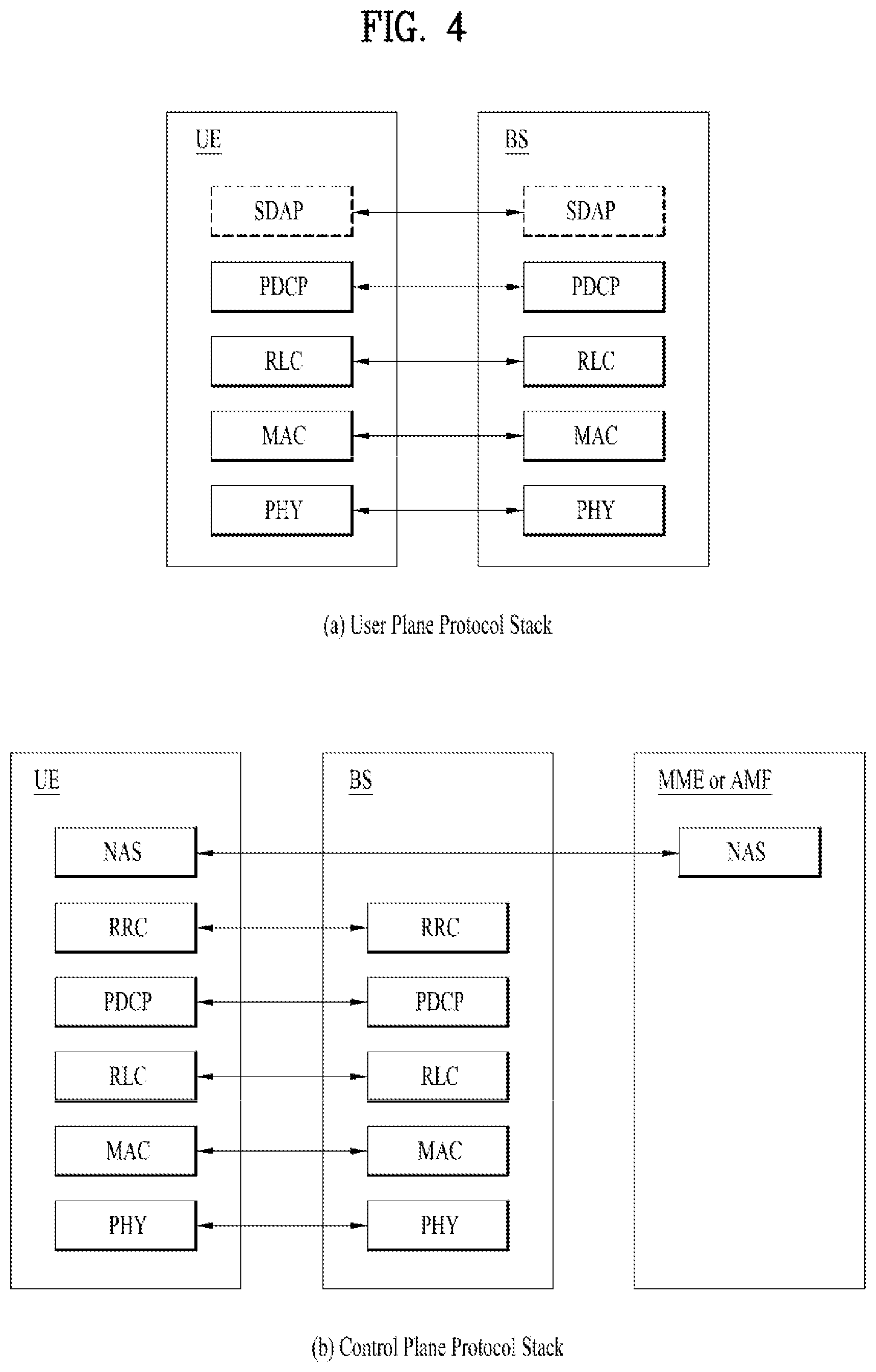 Patent US12588027 Figure 4 – Method and apparatus for transmitting data unit based on control uplink grant in wireless communication system
