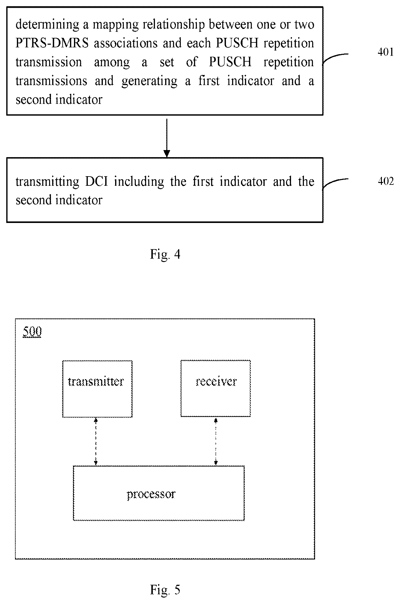 Patent US12588034 Figure 4 – Methods and apparatuses for PUSCH repetition transmissions
