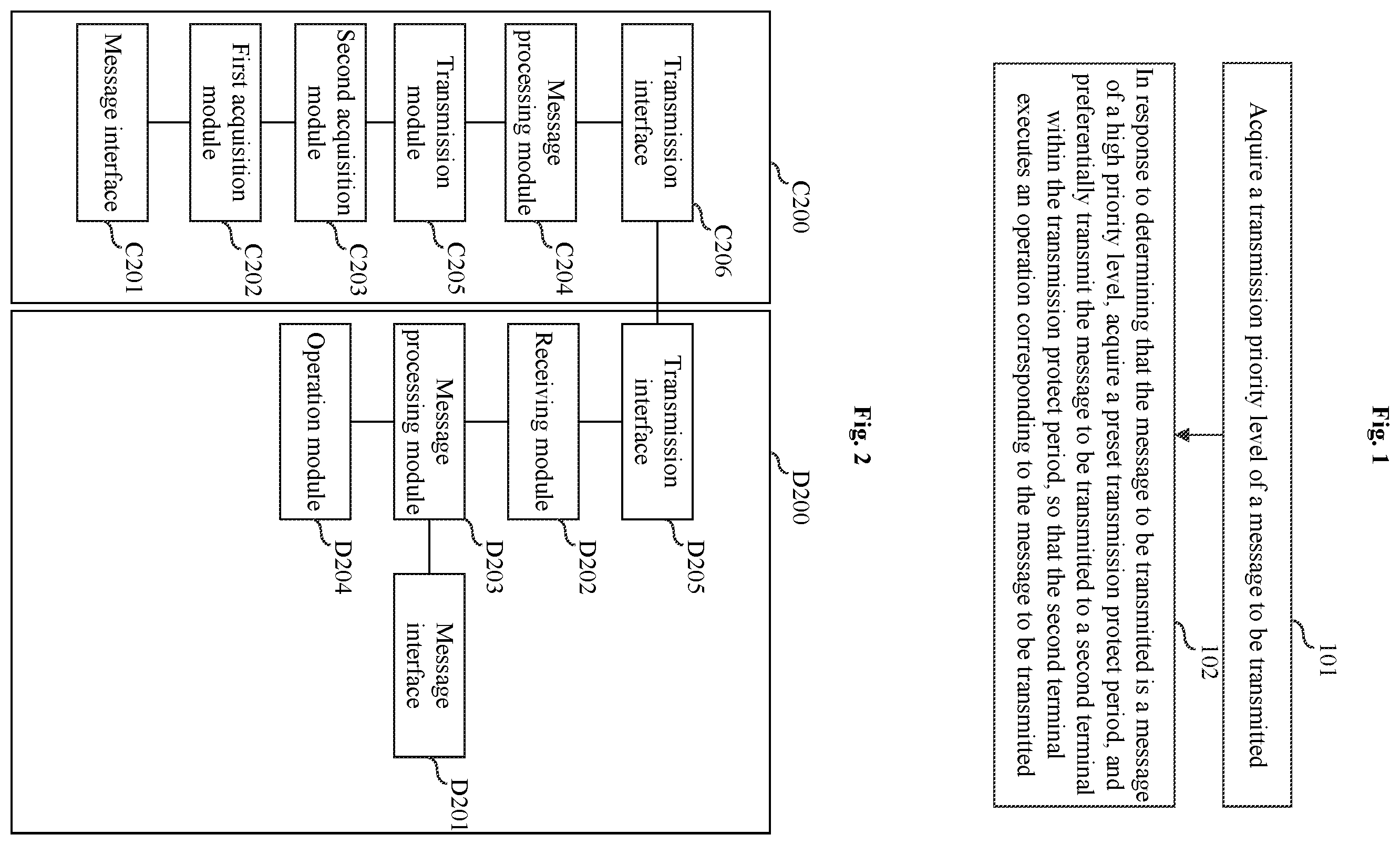 Patent US12588054 Figure 1 – Half-duplex periodic message transmission method, terminal and storage medium