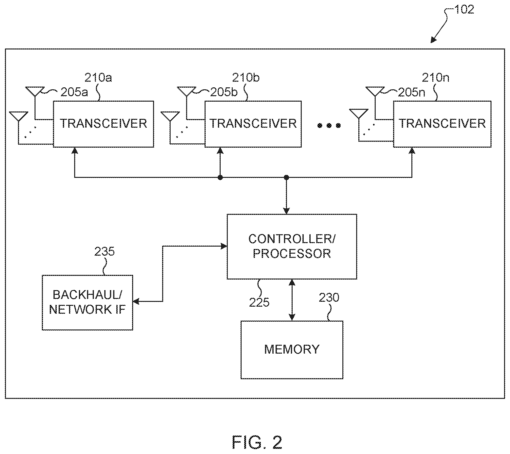 Patent US12588056 Figure 2 – Timing advance management