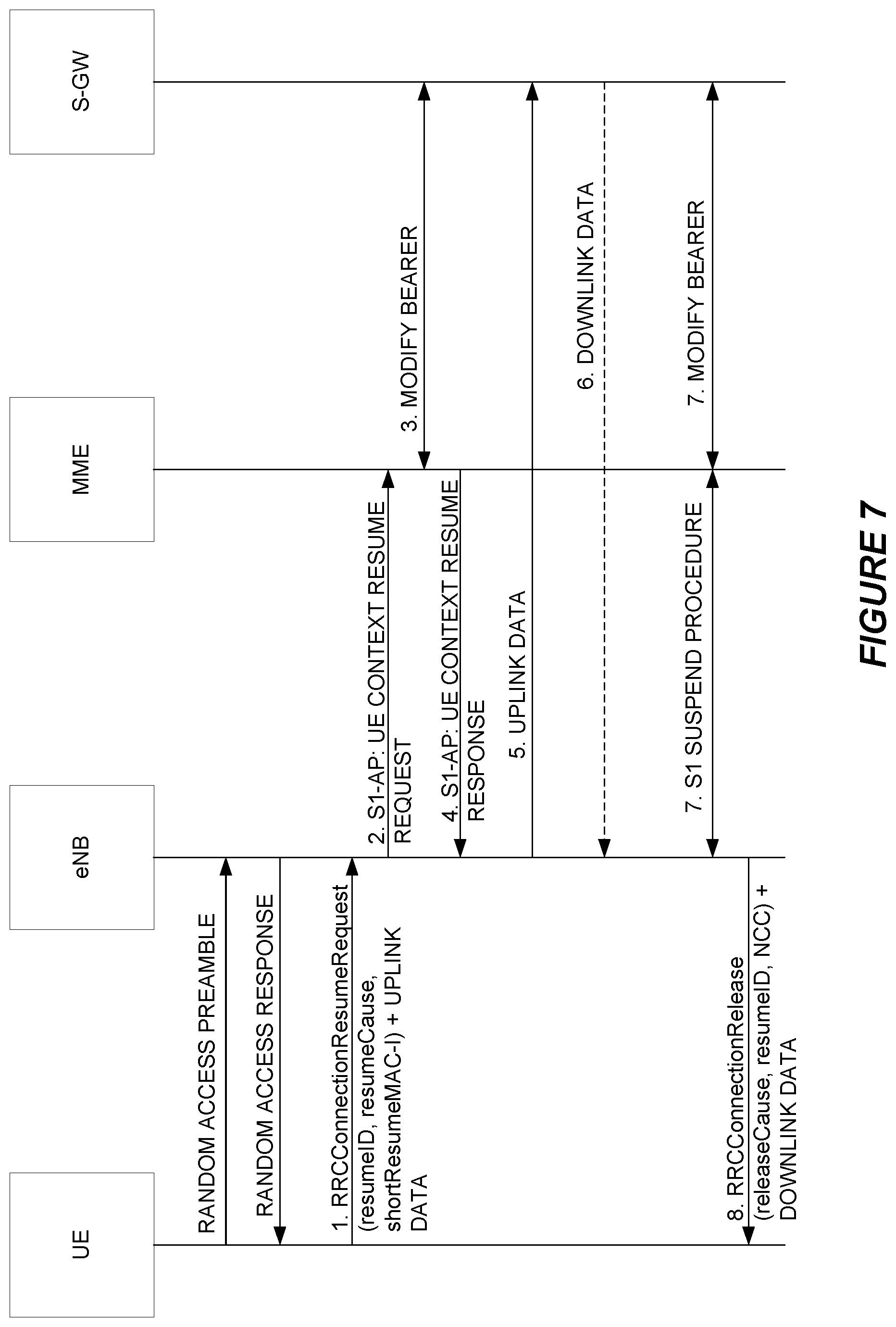 Patent US12588067 Figure 10 – Random access in a wireless communication network