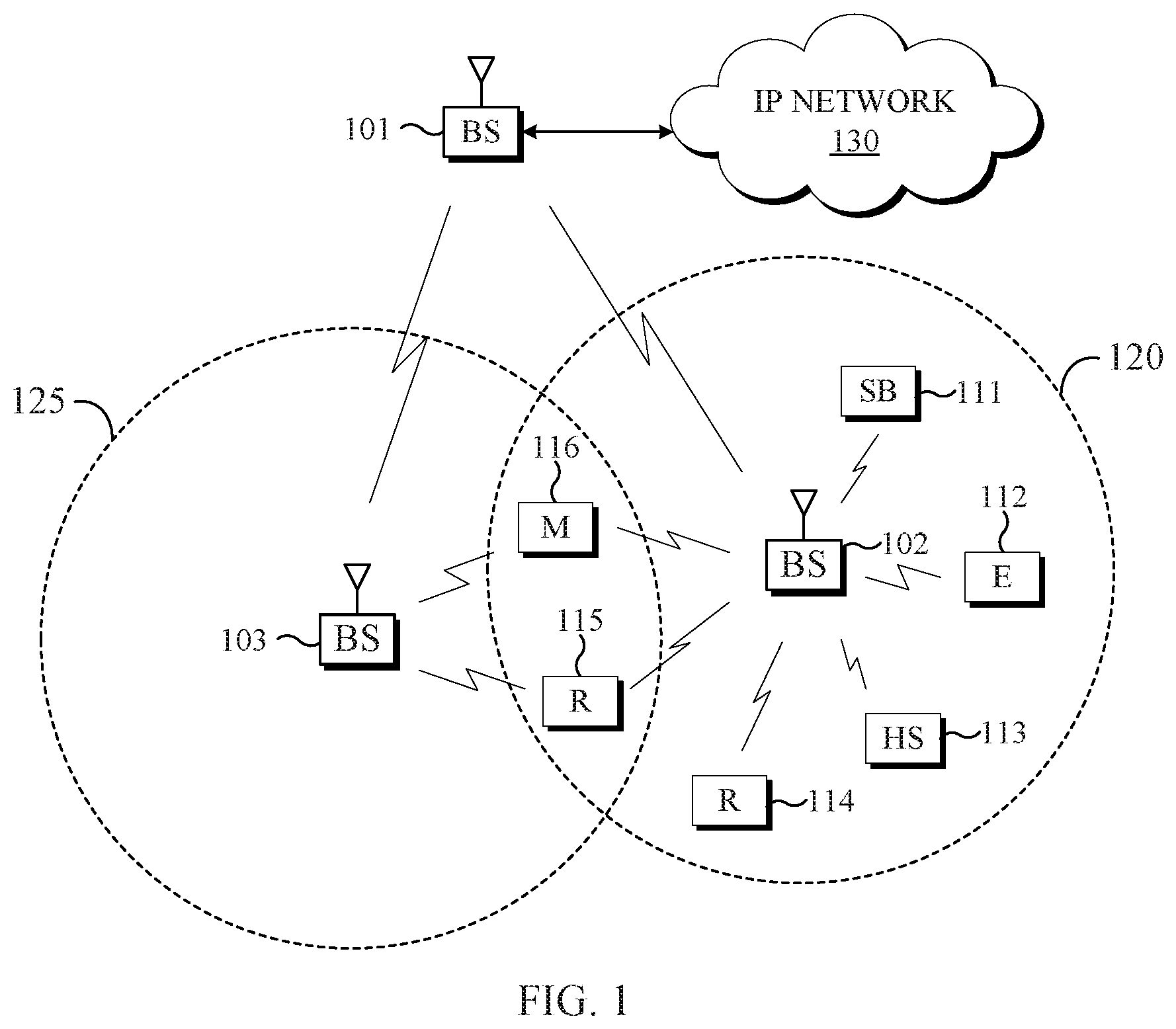 Patent US12588079 Figure 1 – Method and apparatus for spatial setting determination during a random access procedure