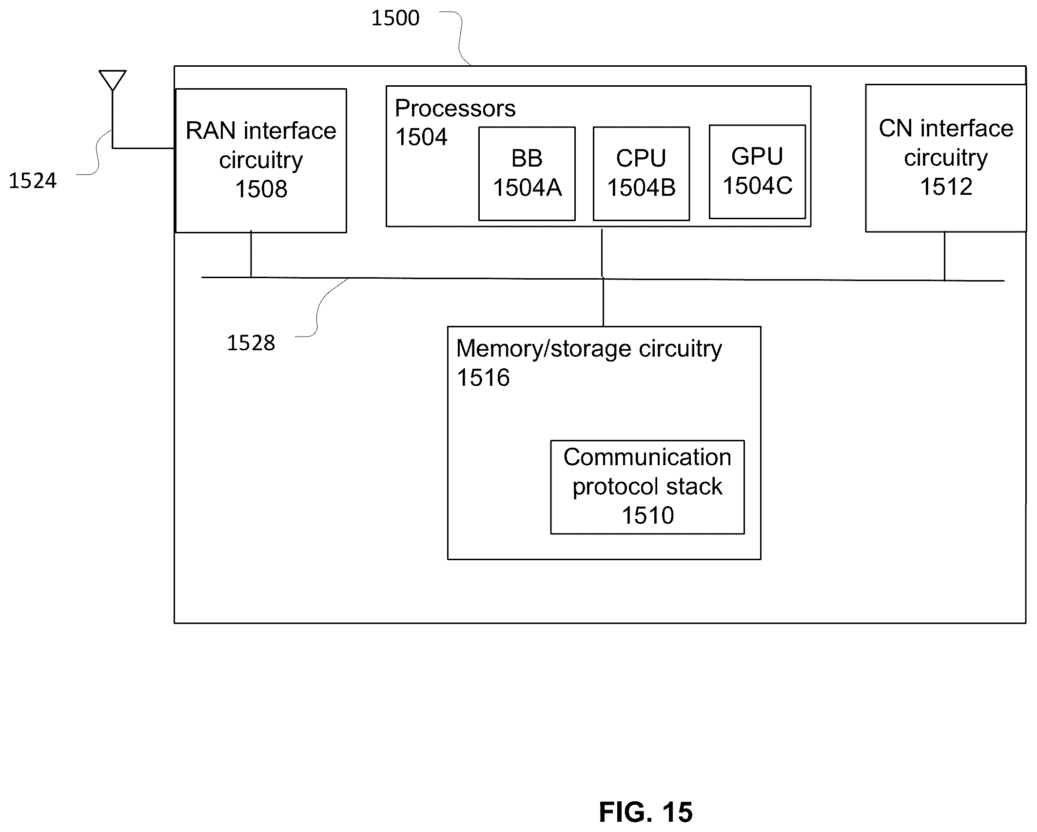 Patent US12588097 Figure 15 – Data transmission in an inactive state