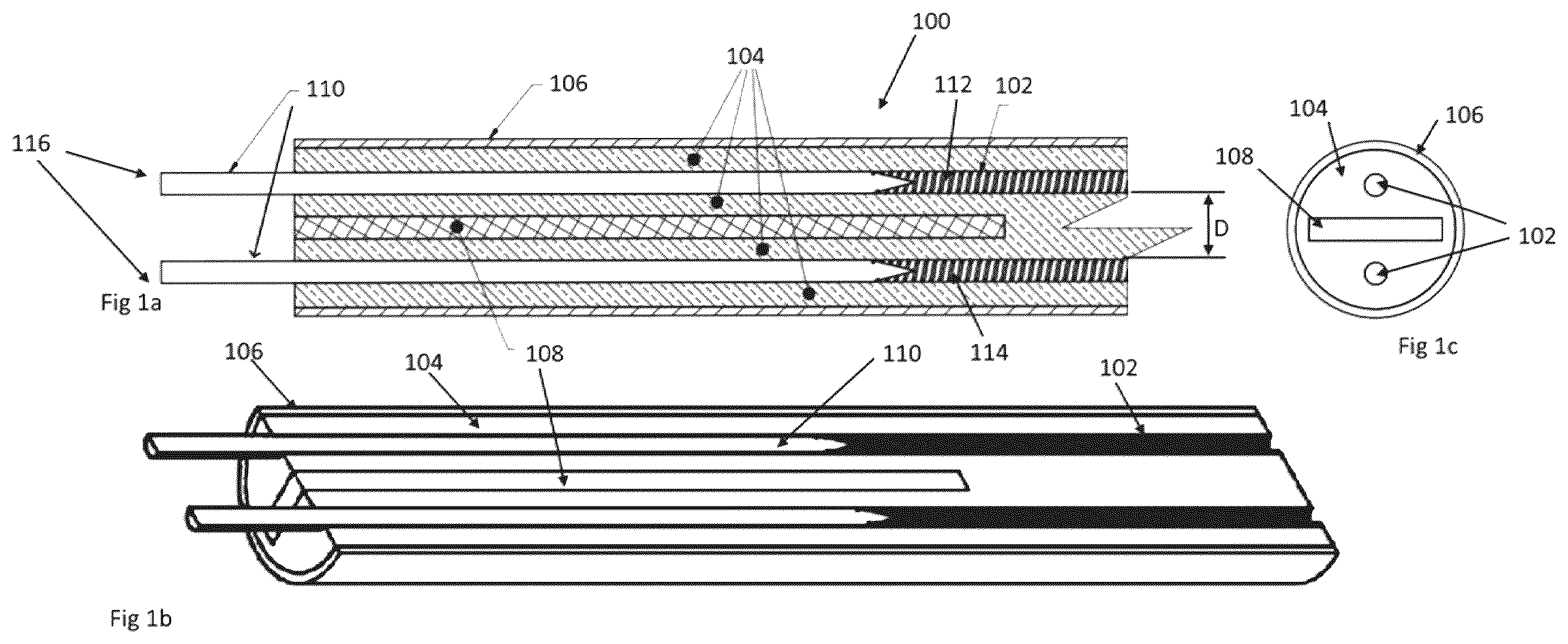 Patent US12588110 — Heating element unit — Figure 1