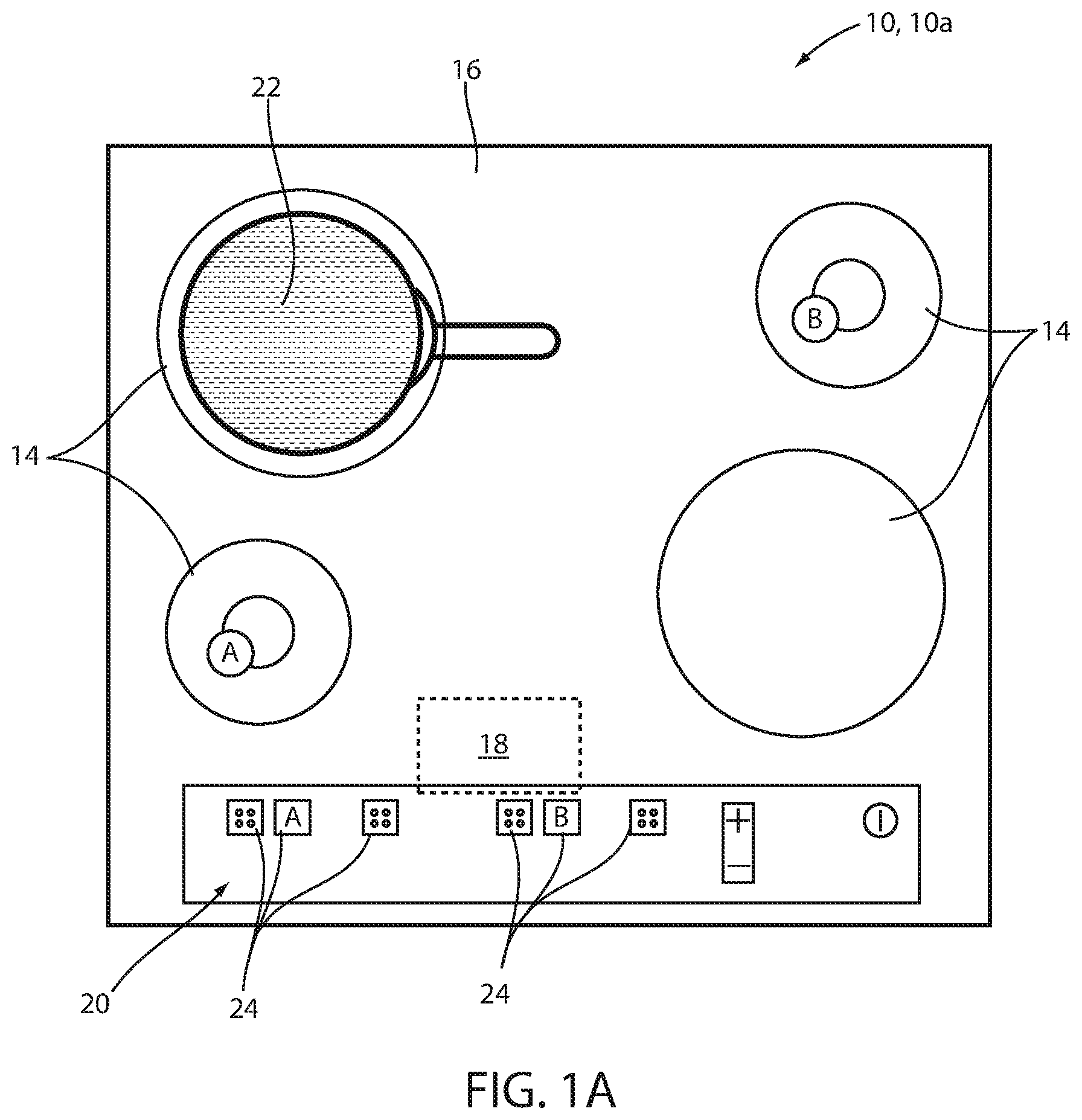 Patent US12588112 Figure 1 – System and method for controlling induction heating devices with series connected switching devices