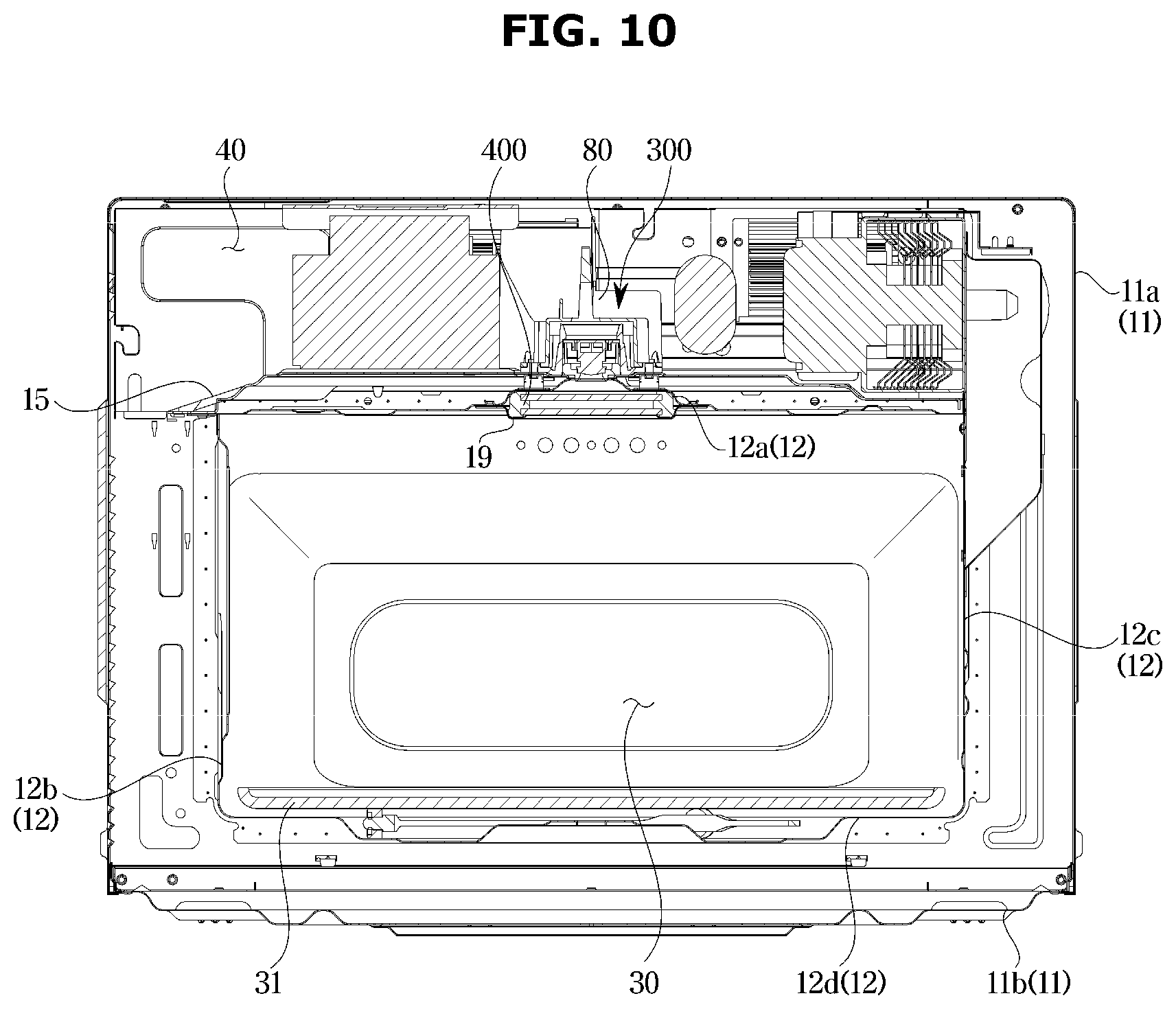 Patent US12588114 Figure 10 – Cooking apparatus