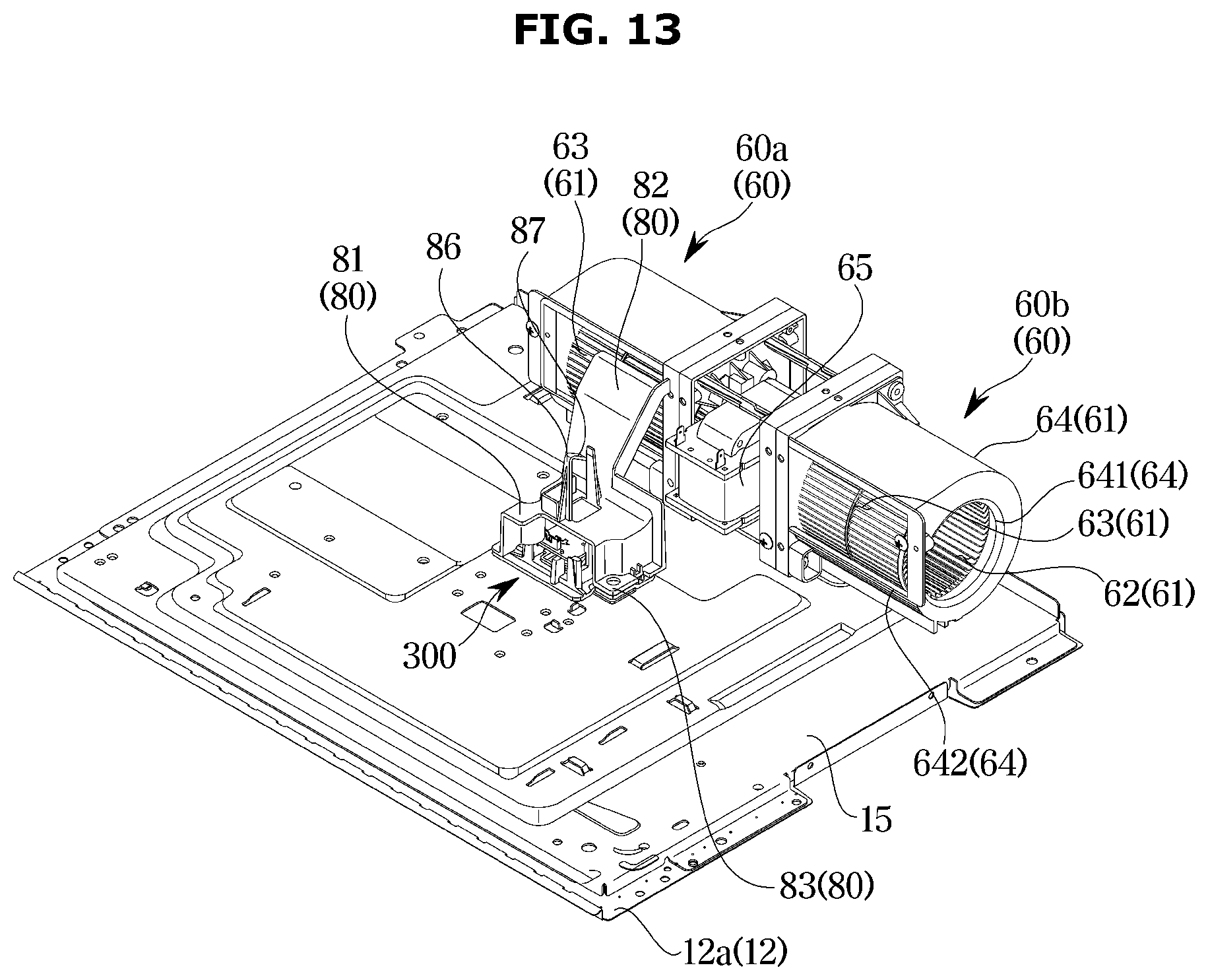 Patent US12588114 Figure 13 – Cooking apparatus