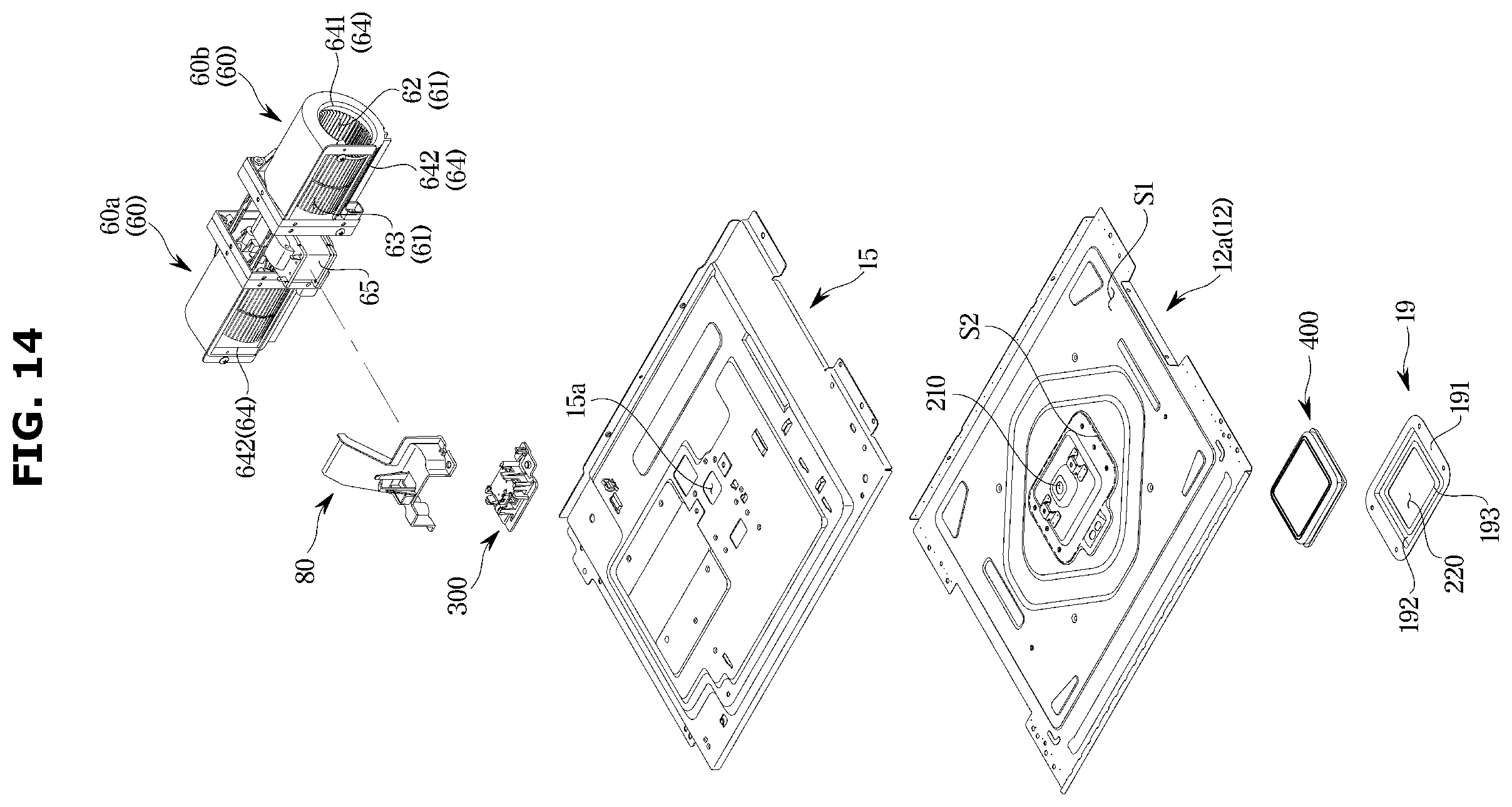 Patent US12588114 Figure 14 – Cooking apparatus