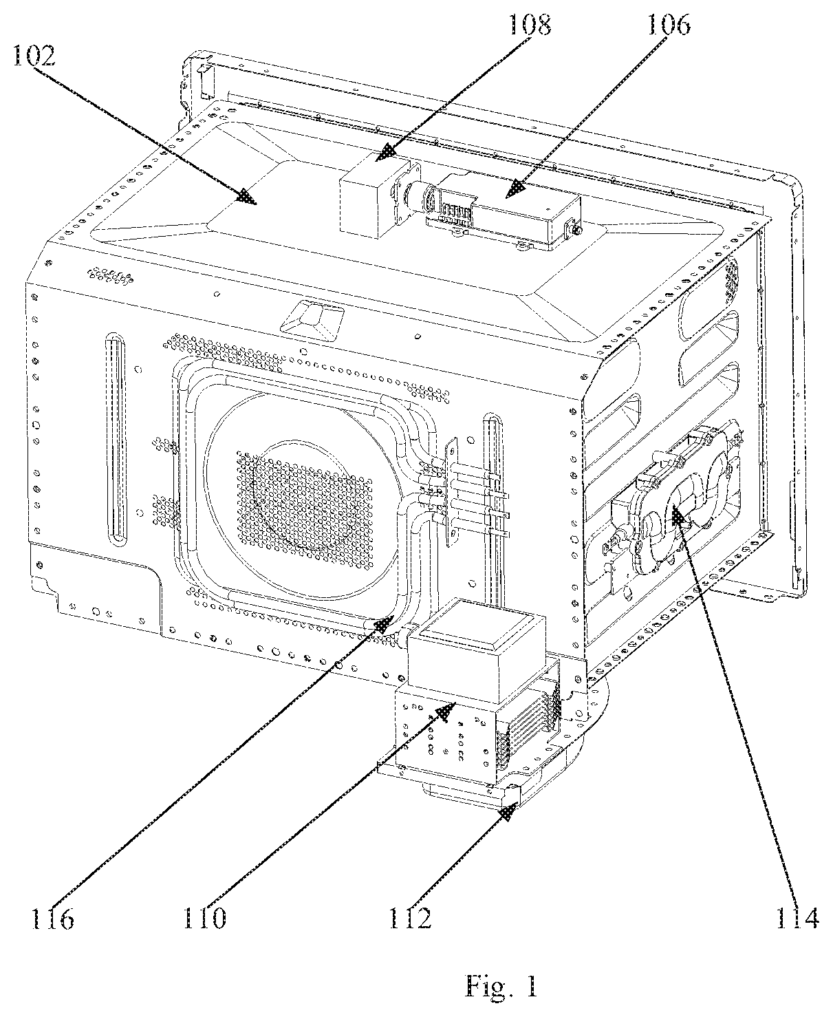 Patent US12588116 Figure 1 – Microwave cooking apparatus, control method and storage medium