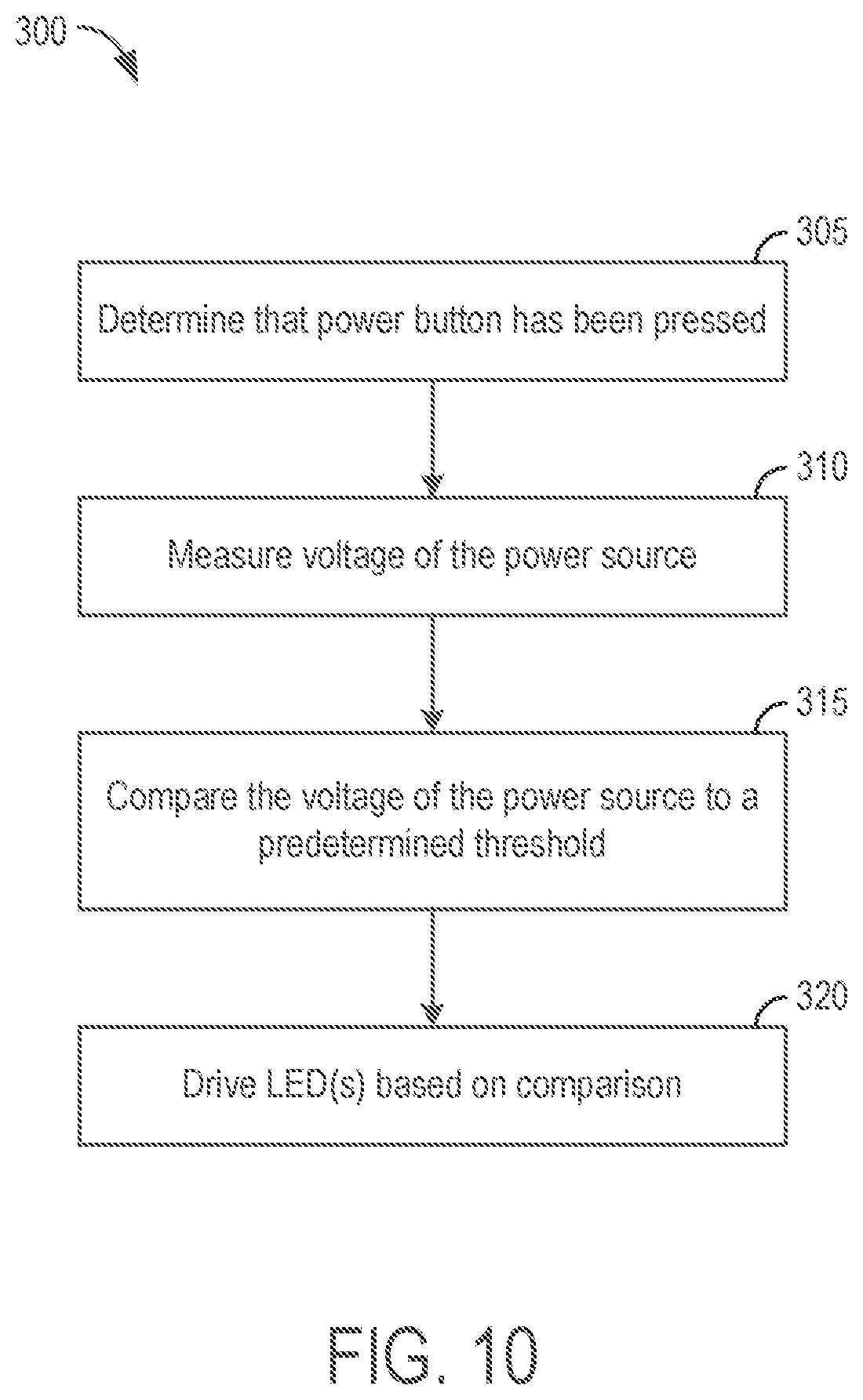 Patent US12588117 Figure 10 – Portable lighting device