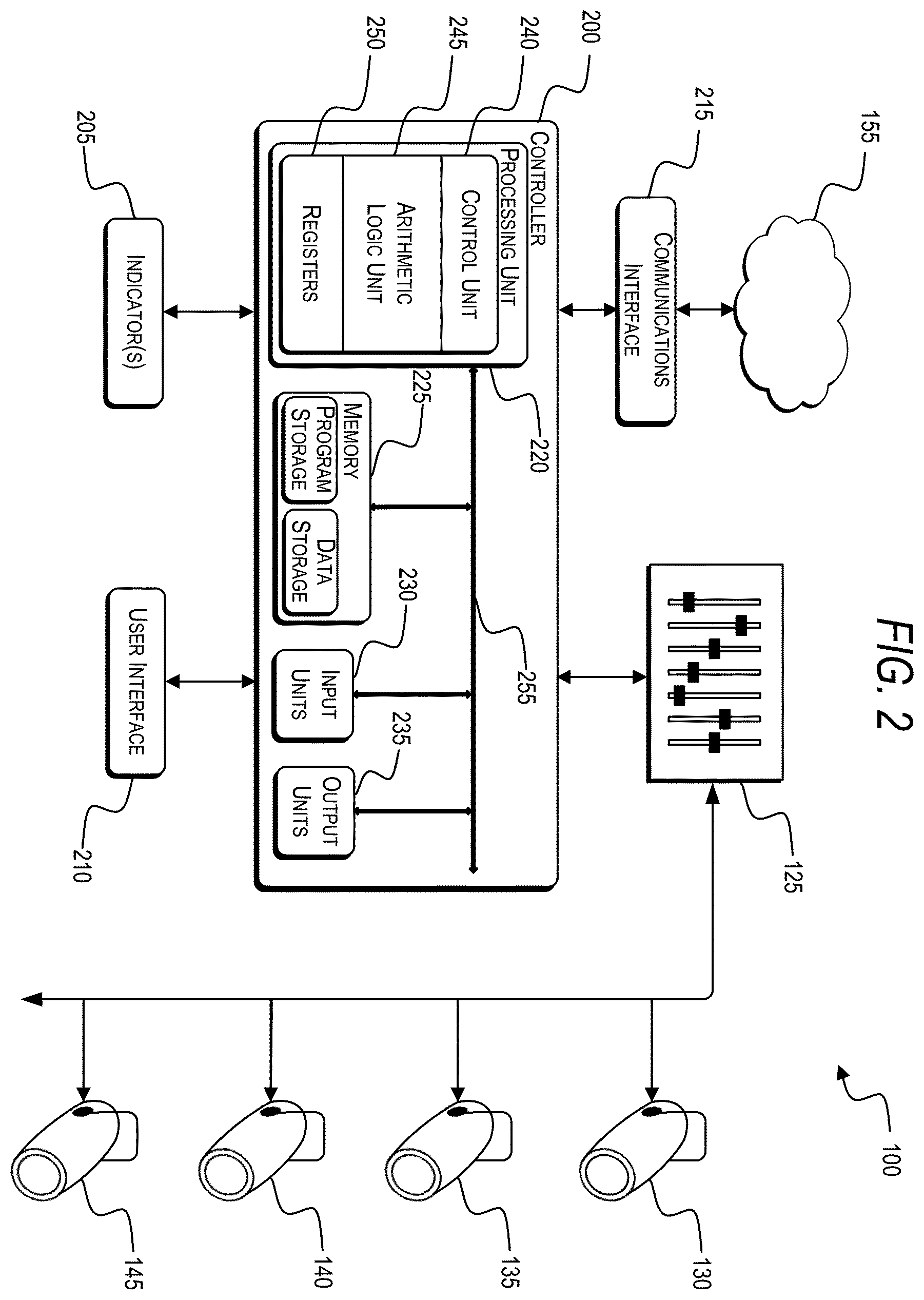 Patent US12588119 Figure 2 – Systems, methods, and devices for creating a custom output spectral power distribution