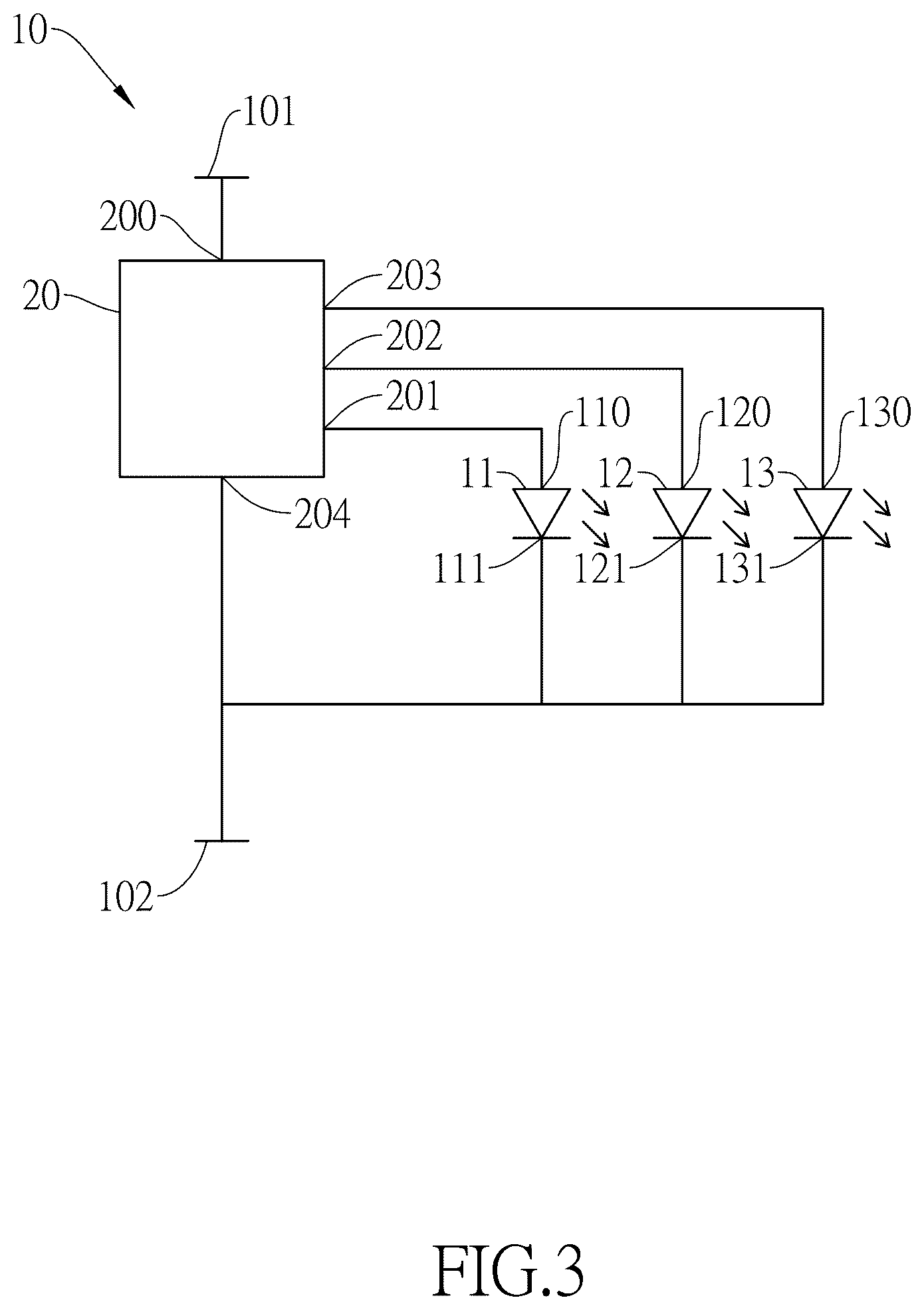 Patent US12588121 Figure 3 – Power compensation method for serial connection PLC string