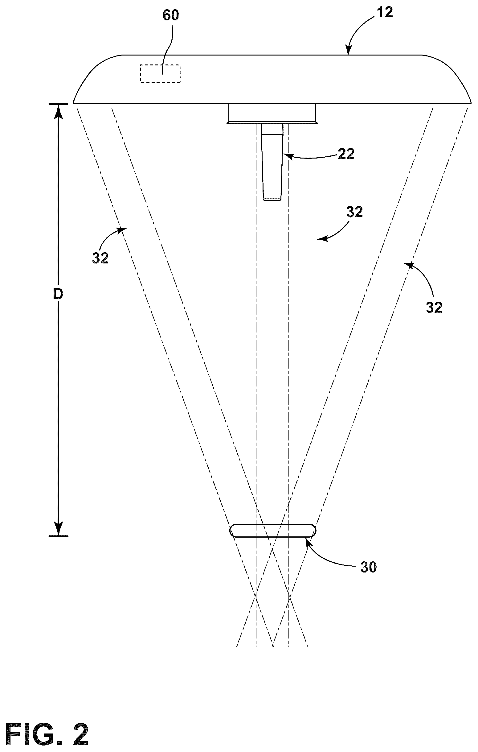 Patent US12588124 Figure 2 – Method and system for maximizing the output of surgical lights