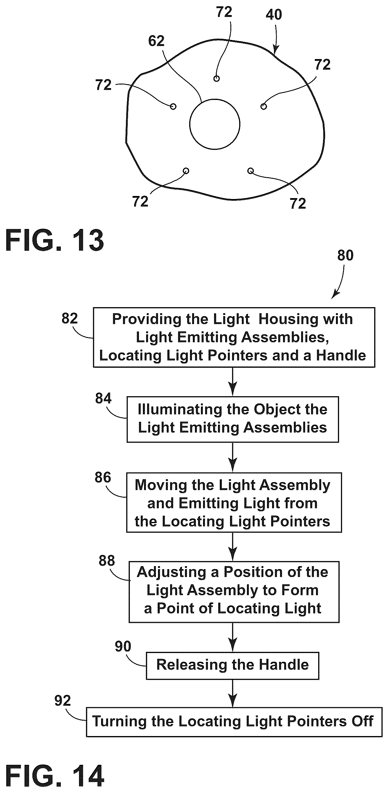 Patent US12588124 Figure 8 – Method and system for maximizing the output of surgical lights