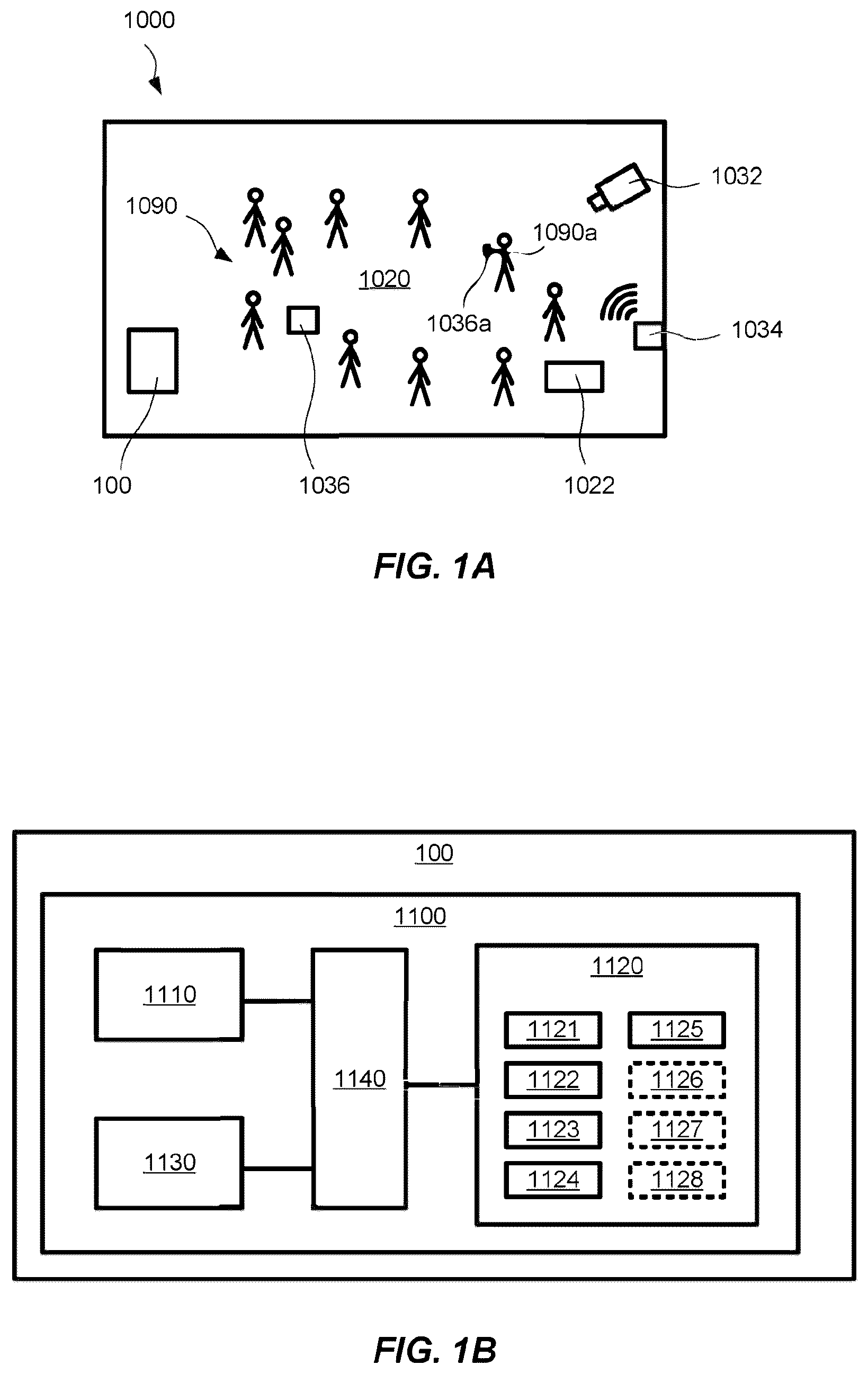 Patent US12588126 Figure 1 – Illumination system