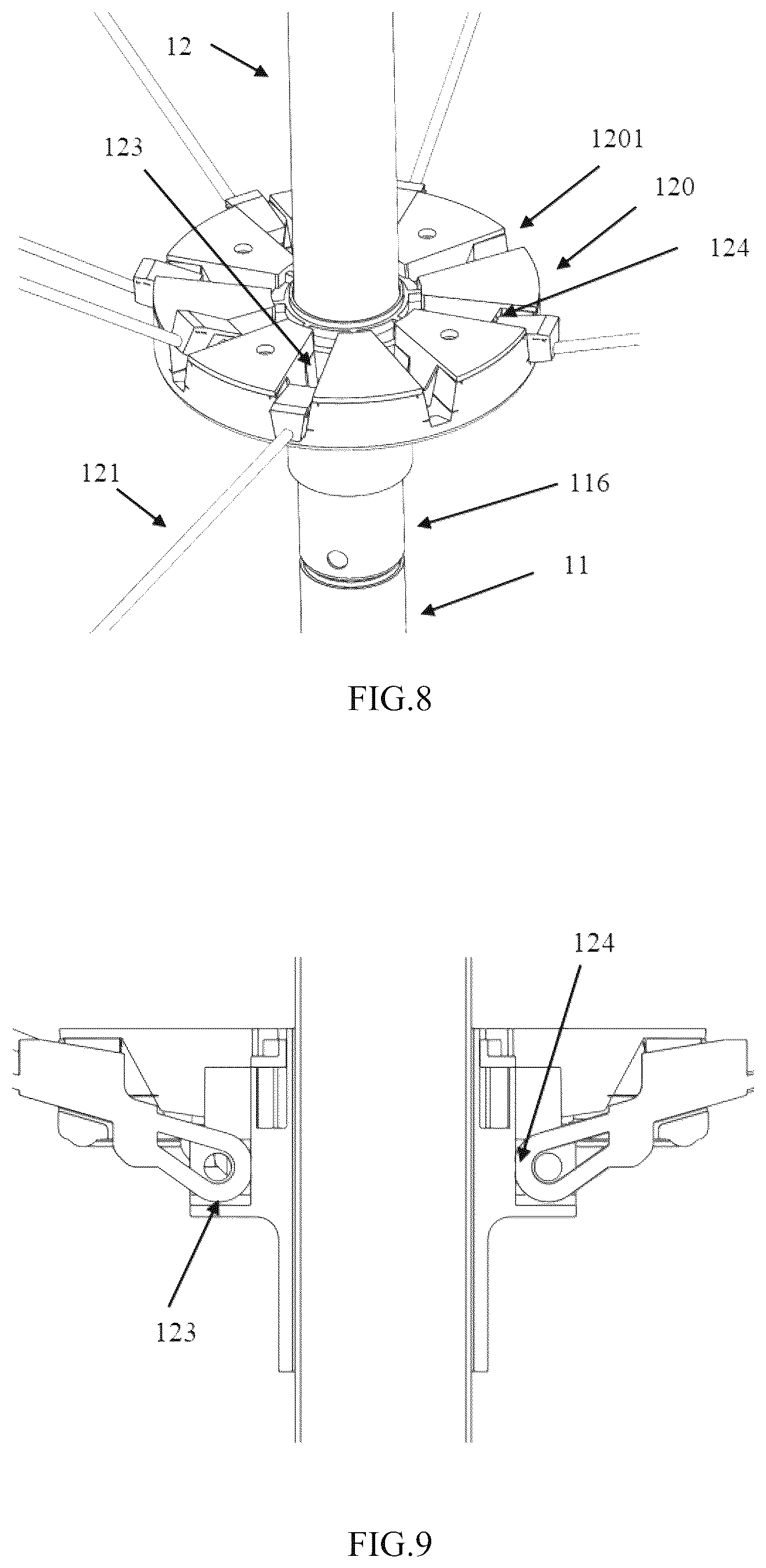 Patent US12588127 Figure 6 – Smart christmas tree with self-adaptive lighting