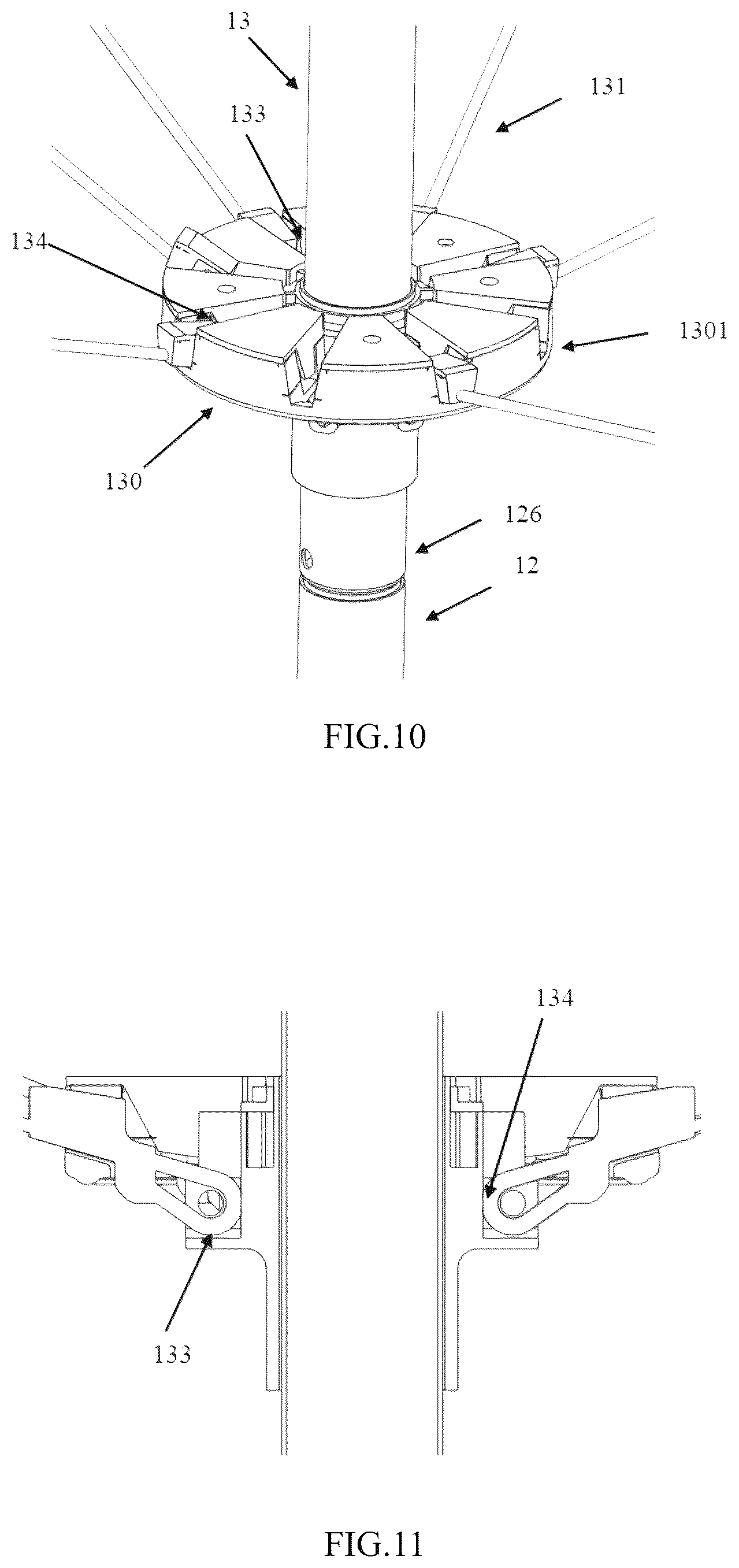 Patent US12588127 Figure 7 – Smart christmas tree with self-adaptive lighting