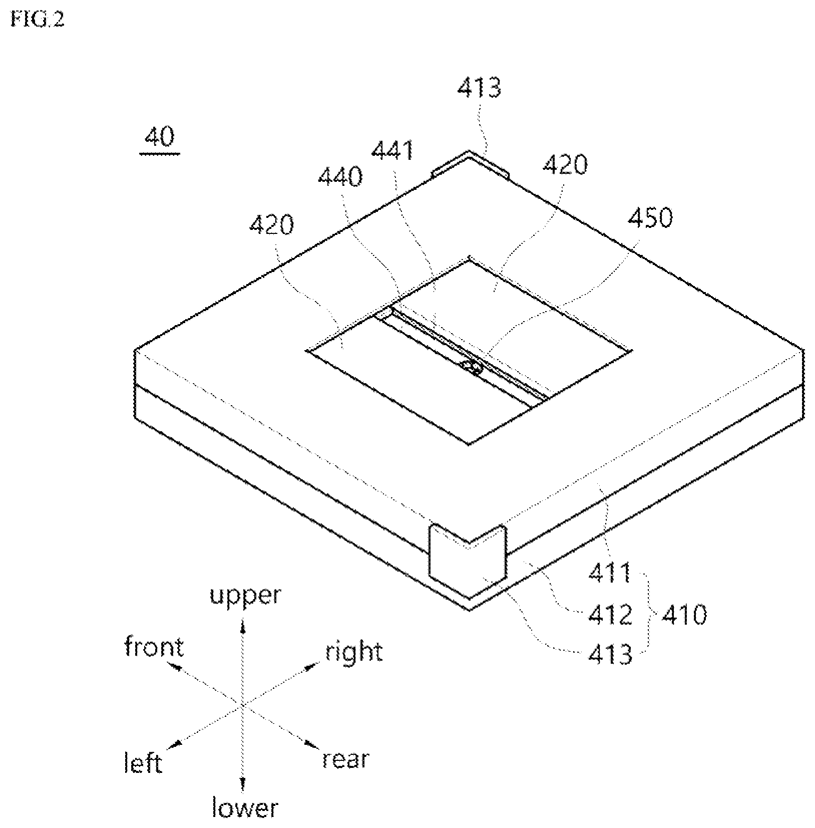 Patent US12588131 Figure 2 – Irradiation apparatus and irradiation method using same