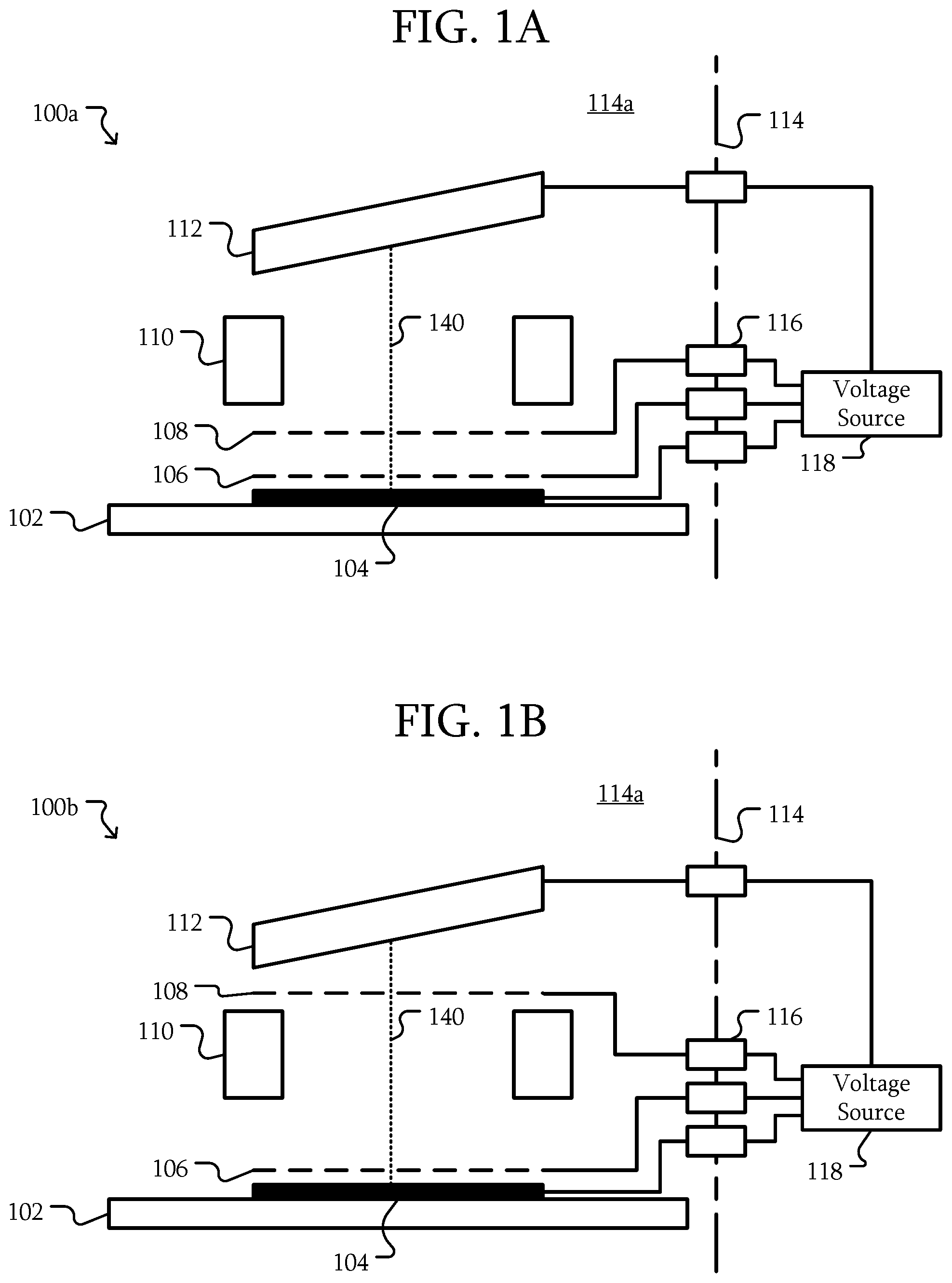 Patent US12588132 Figure 1 – X-ray source with multiple grids