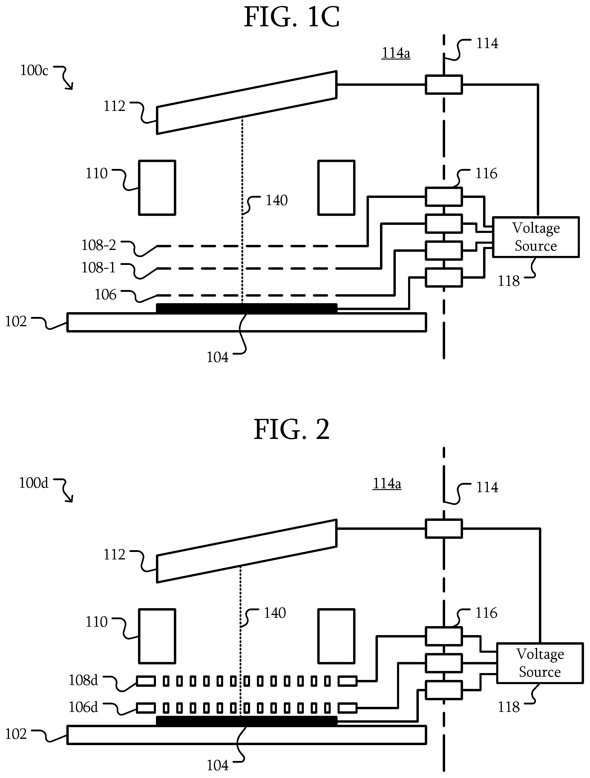Patent US12588132 Figure 2 – X-ray source with multiple grids