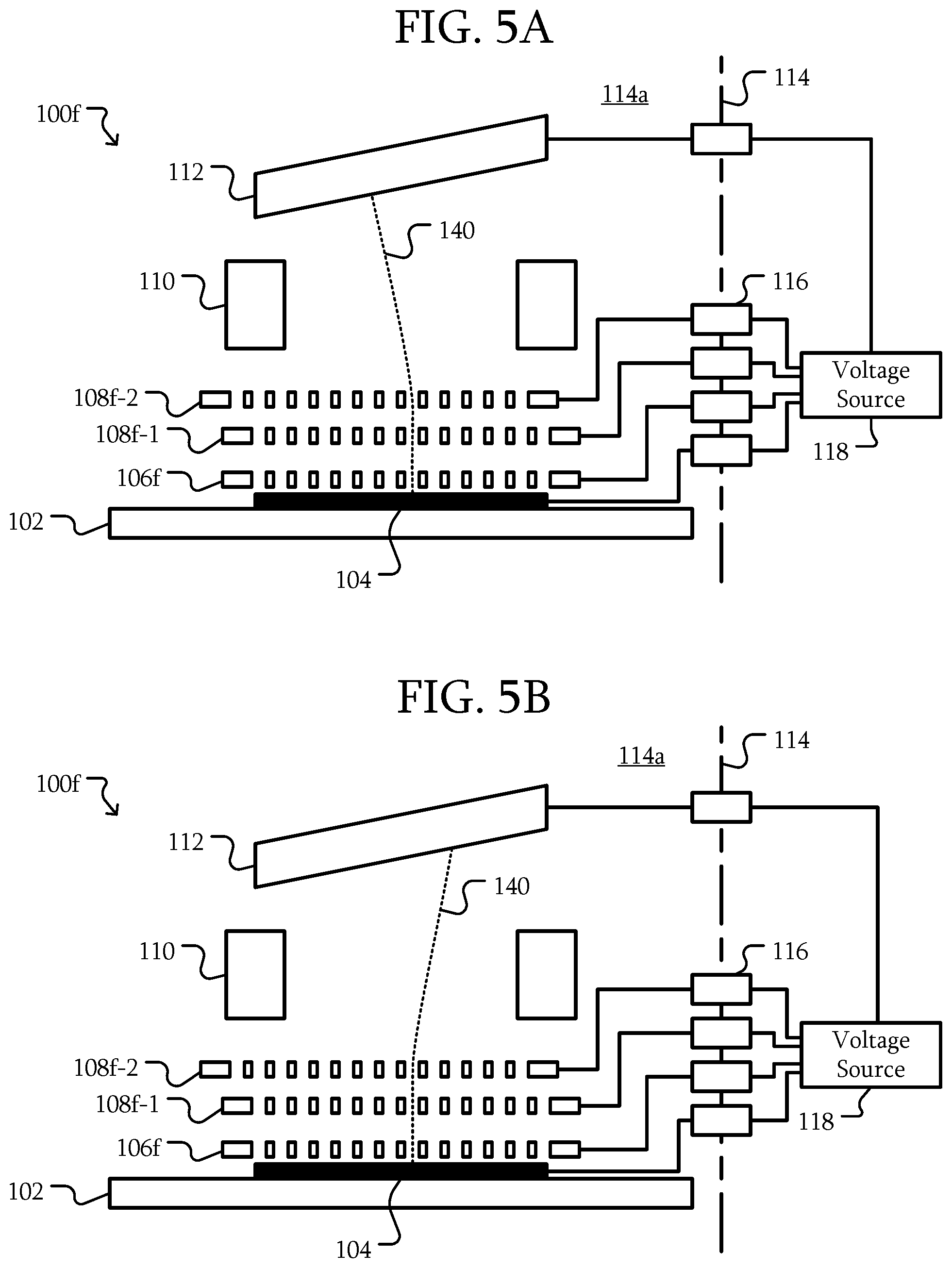 Patent US12588132 Figure 5 – X-ray source with multiple grids