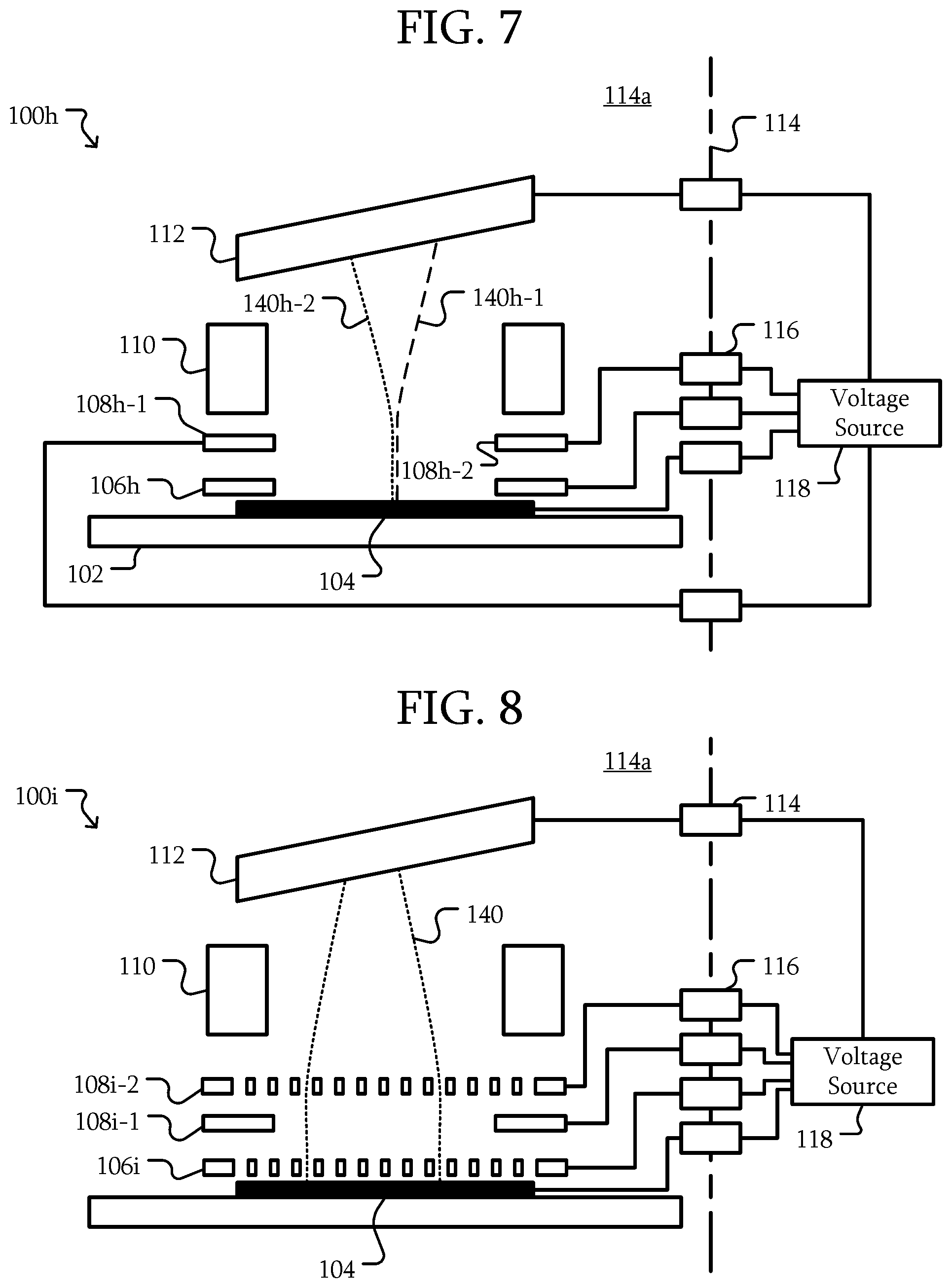 Patent US12588132 Figure 7 – X-ray source with multiple grids