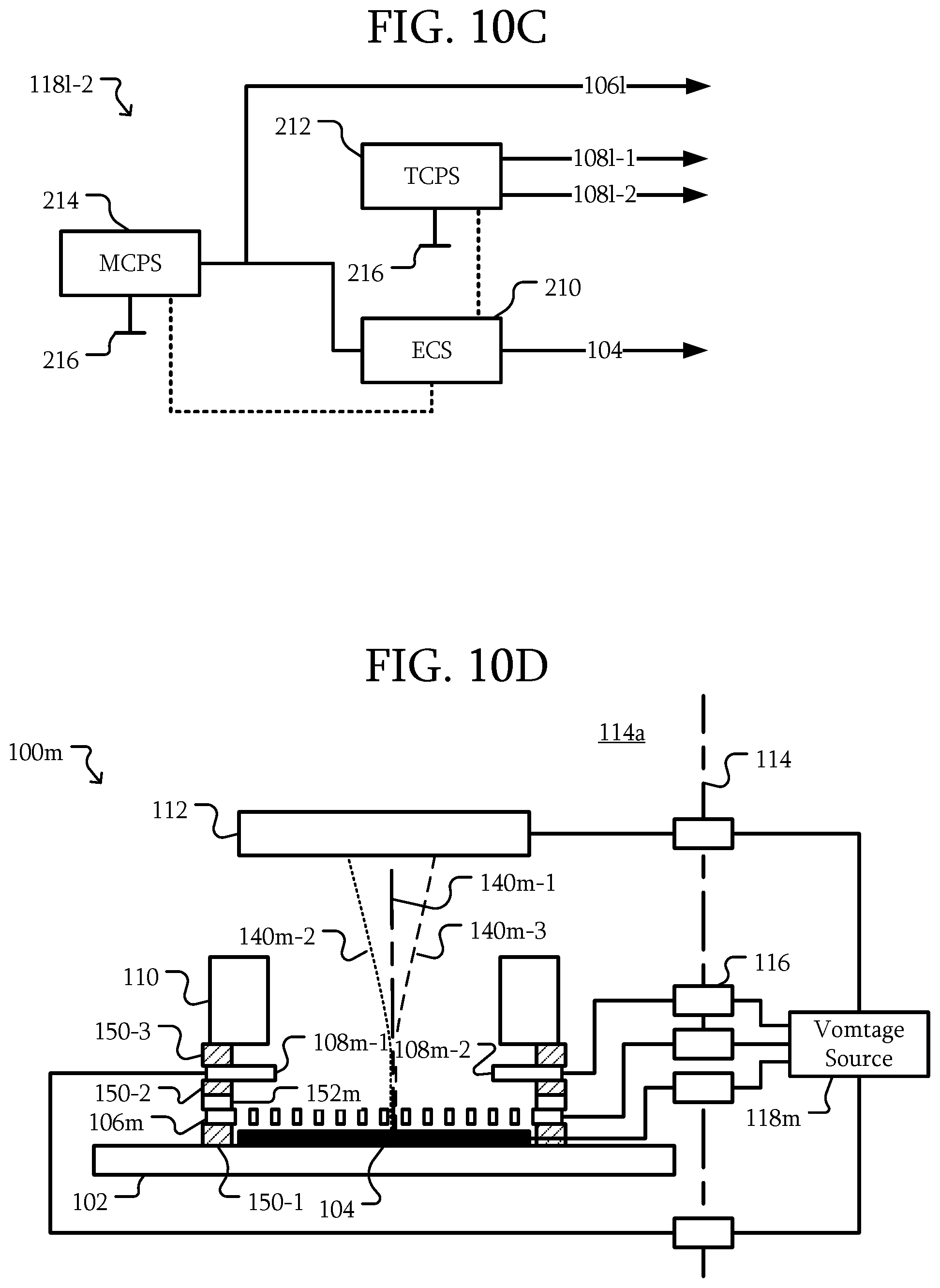 Patent US12588132 Figure 11 – X-ray source with multiple grids