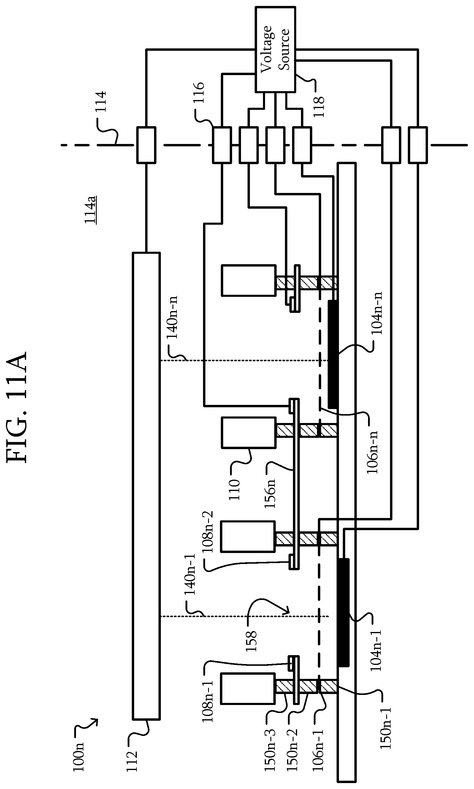 Patent US12588132 Figure 12 – X-ray source with multiple grids