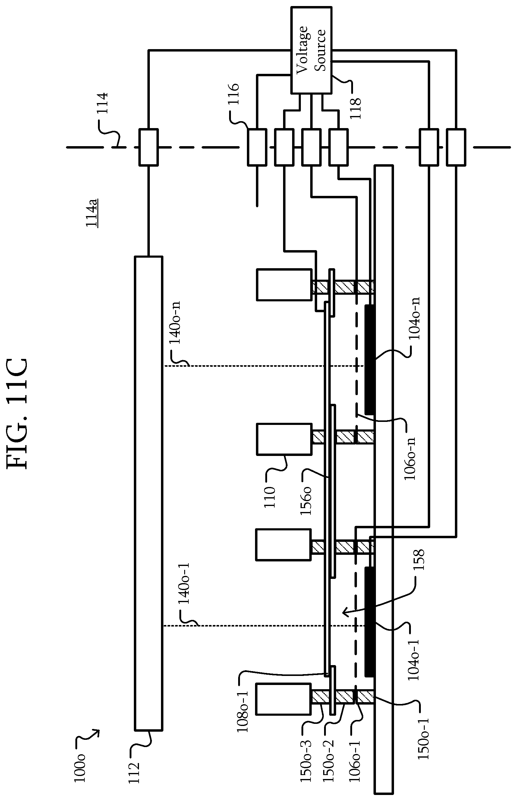 Patent US12588132 Figure 14 – X-ray source with multiple grids