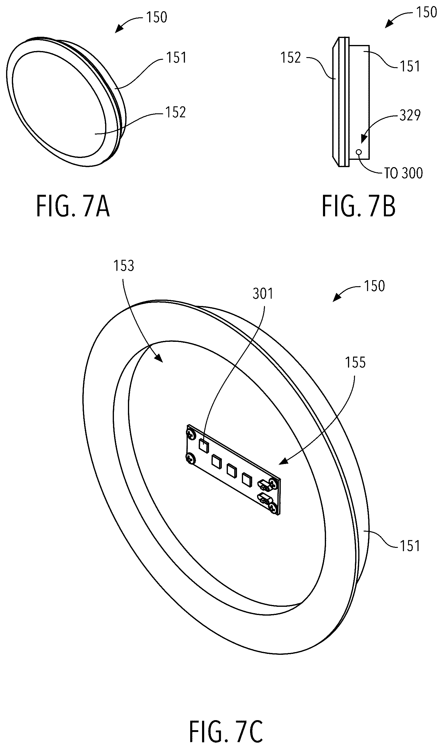Patent US12588134 Figure 7 – Air directing scoop for heat sink and UV-C apparatus