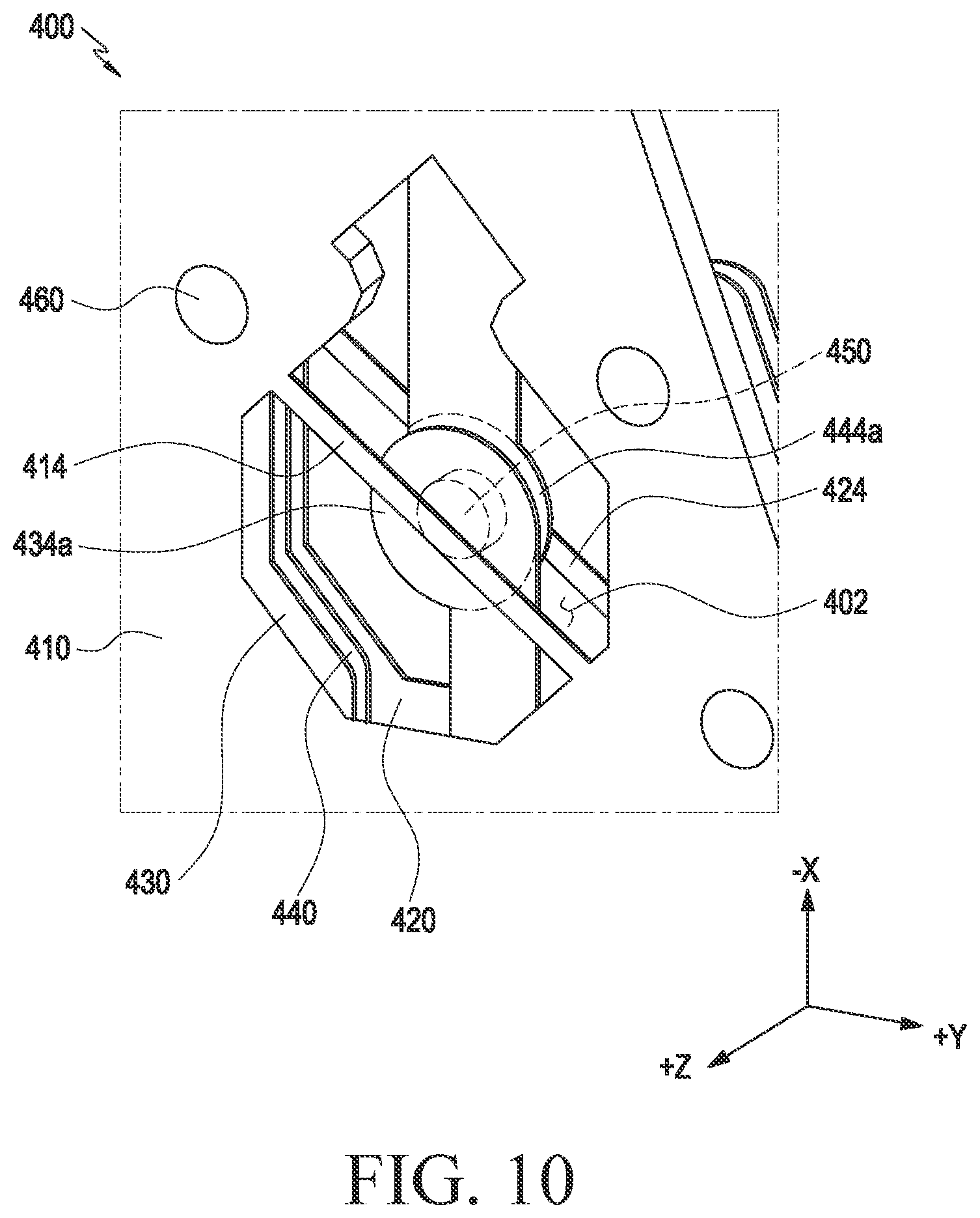 Patent US12588136 Figure 10 – Printed circuit board comprising ground wire