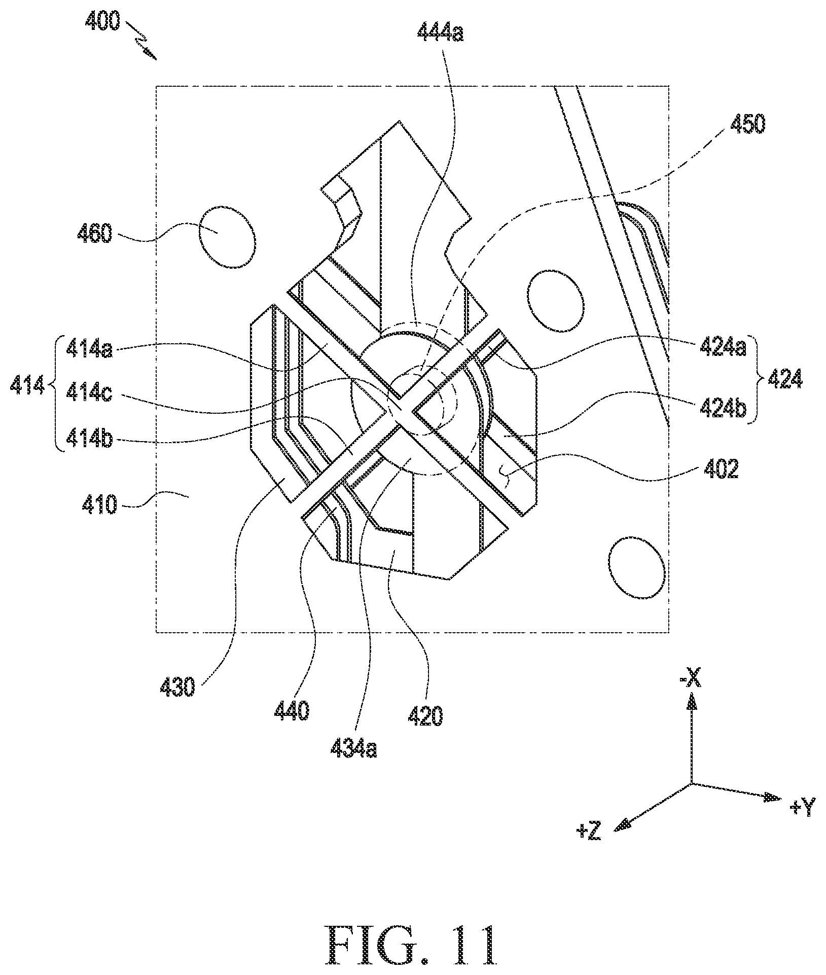 Patent US12588136 Figure 11 – Printed circuit board comprising ground wire