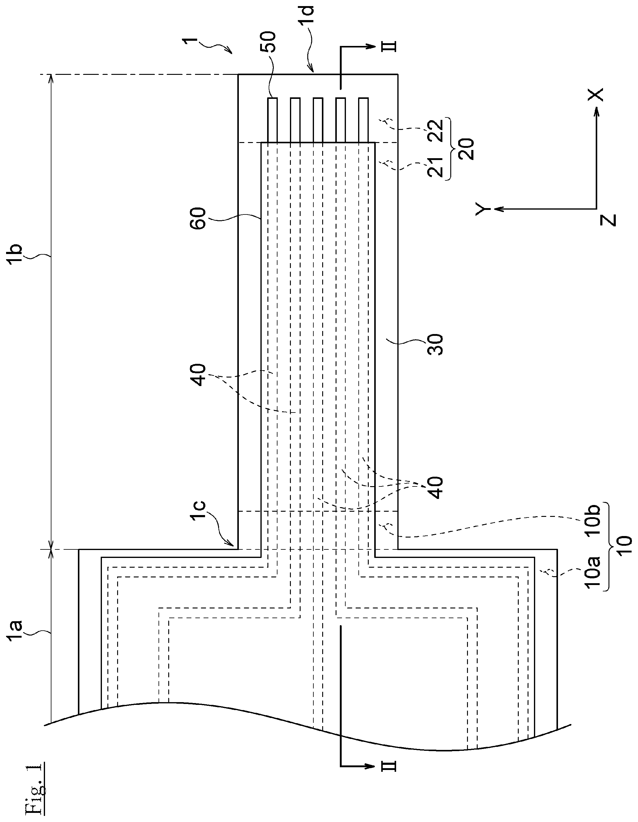 Patent US12588139 Figure 1 – Wiring board and method for manufacturing wiring board