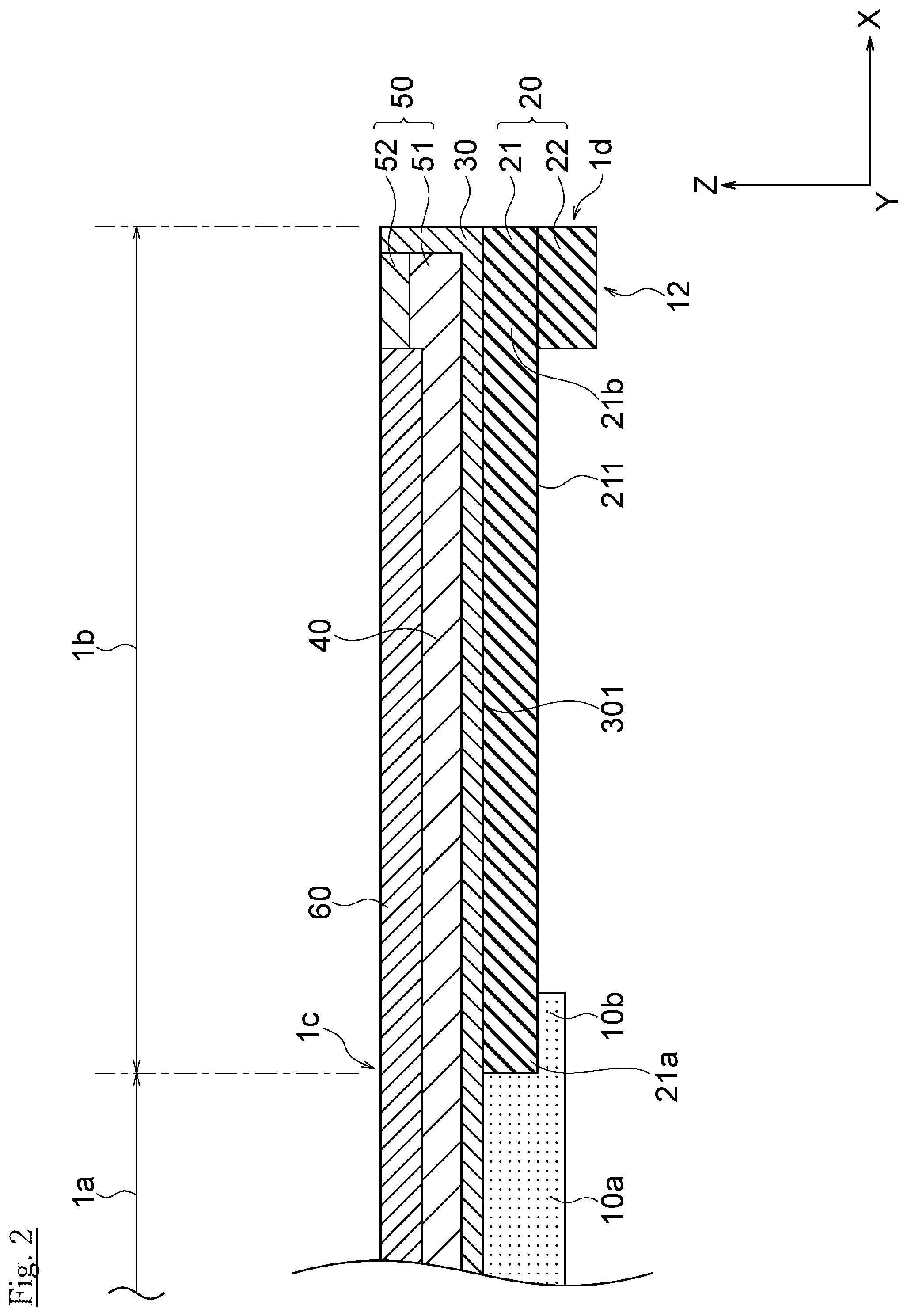 Patent US12588139 Figure 2 – Wiring board and method for manufacturing wiring board