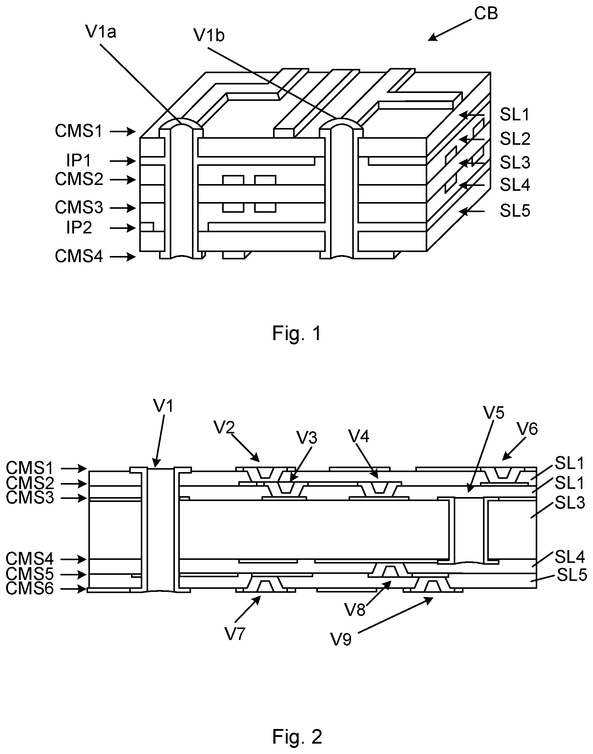 Patent US12588141 Figure 1 – Circuit board arrangement comprising a circuit board provided with a graphene island and method of communicating between a first and a second circuit