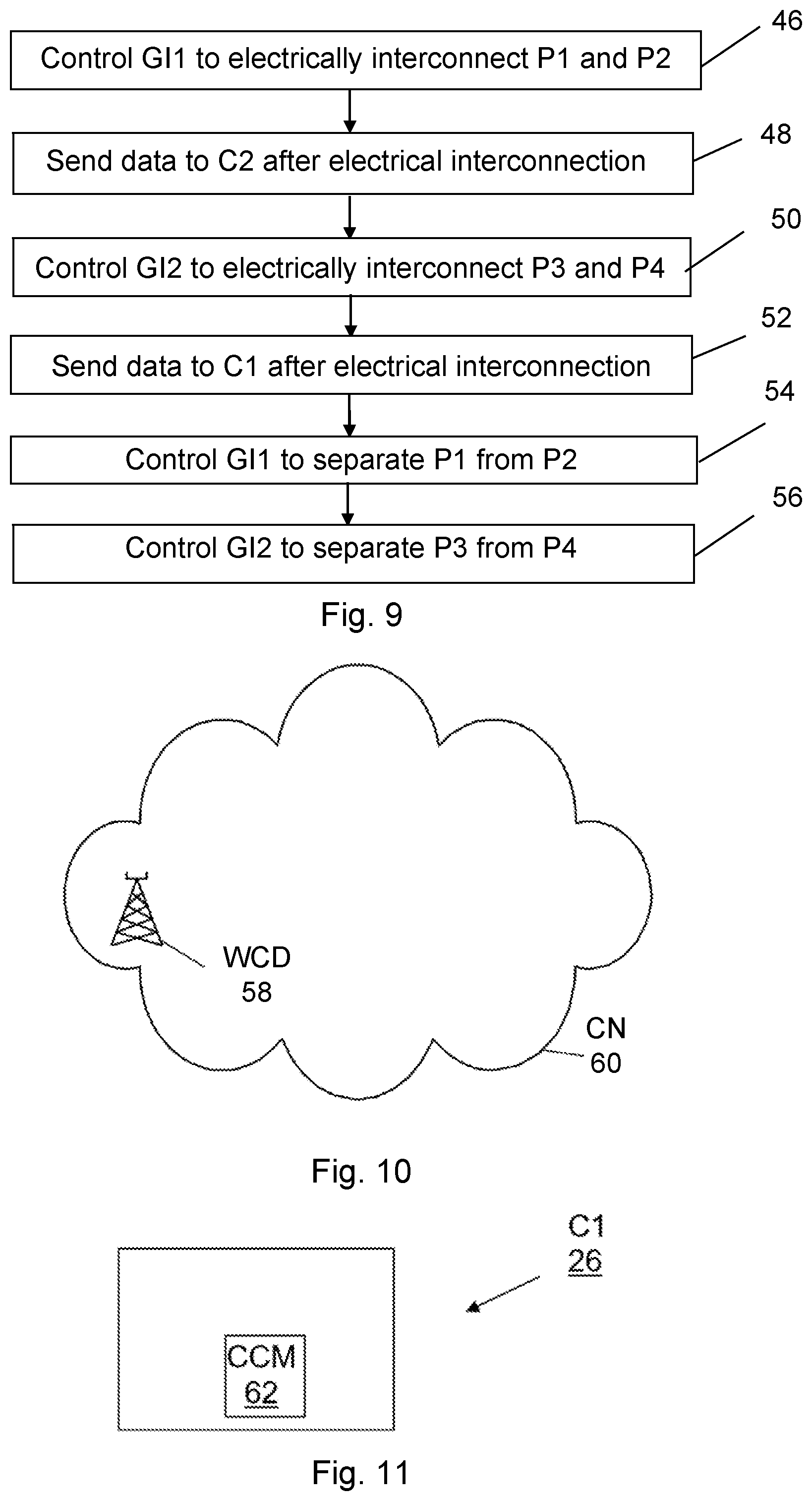 Patent US12588141 Figure 4 – Circuit board arrangement comprising a circuit board provided with a graphene island and method of communicating between a first and a second circuit