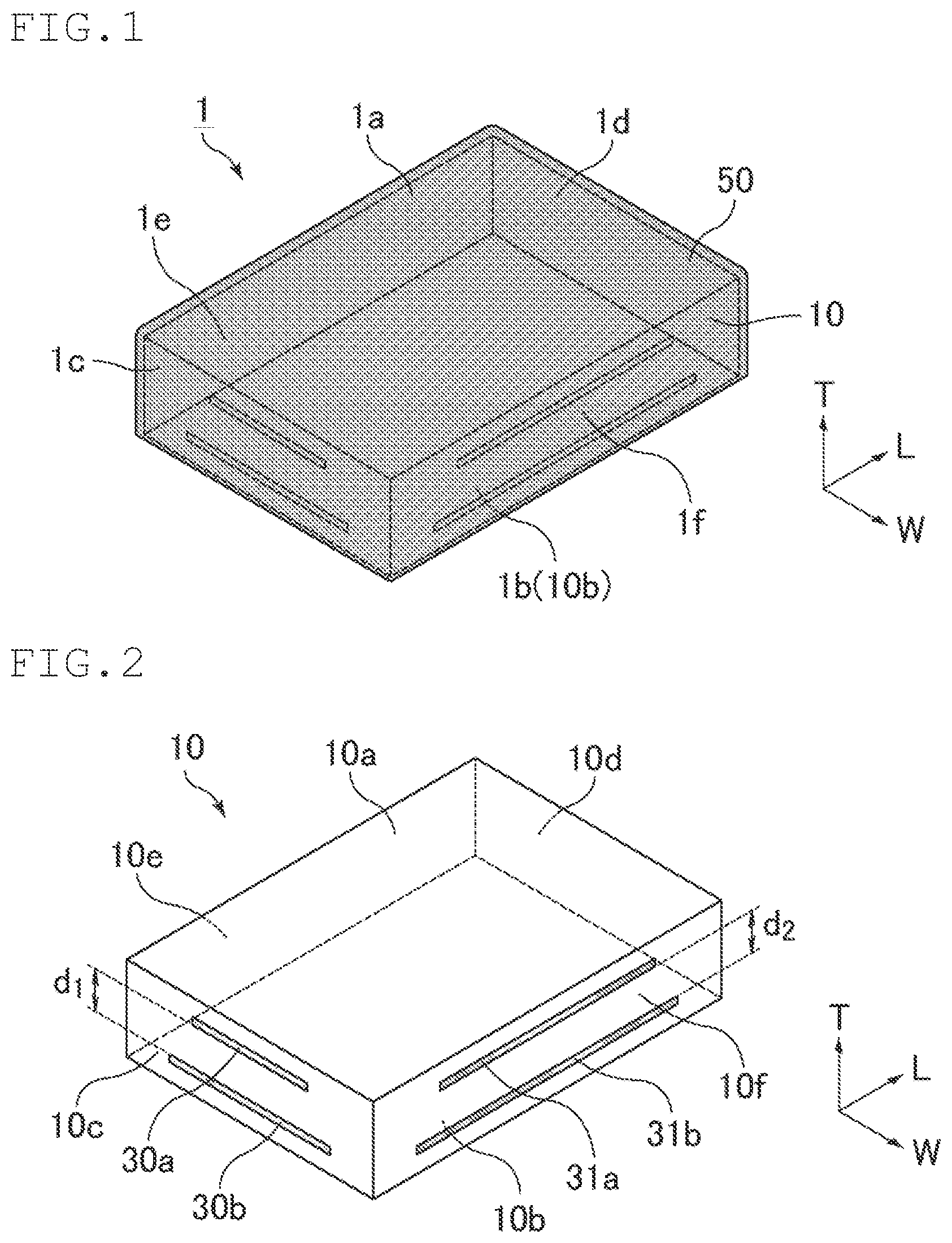 Patent US12588142 Figure 1 – High-frequency electronic component