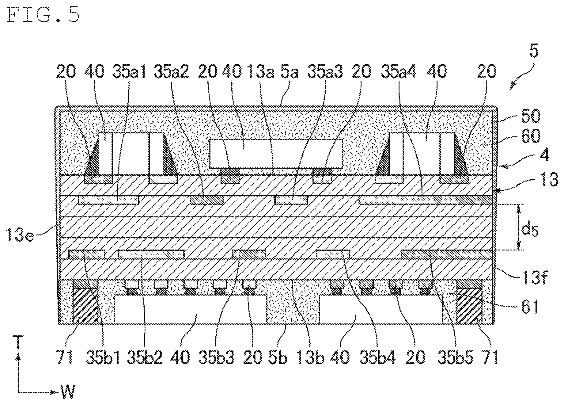 Patent US12588142 Figure 3 – High-frequency electronic component