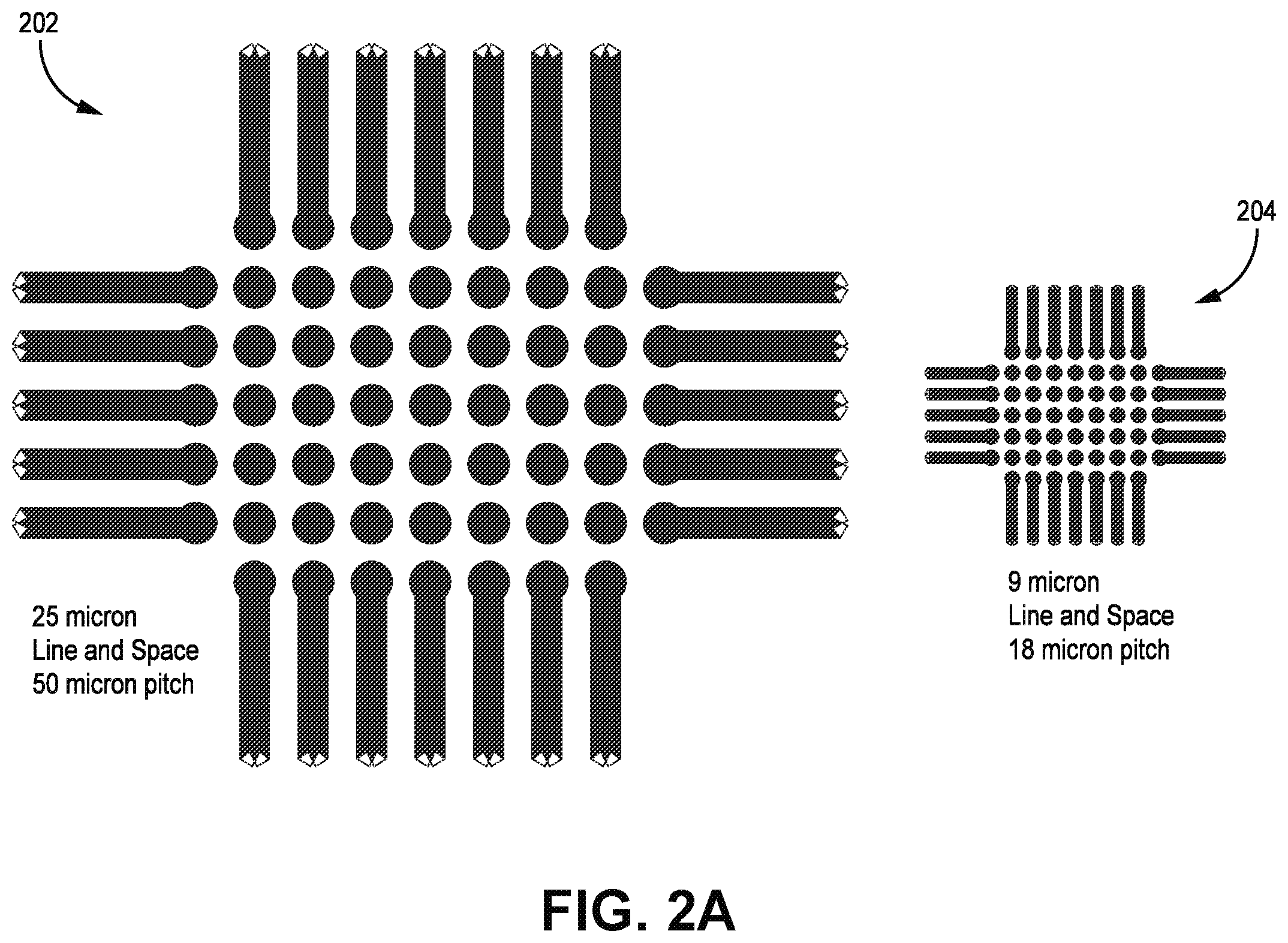 Patent US12588143 Figure 2 – Liquid crystal polymer embedded microelectronics device