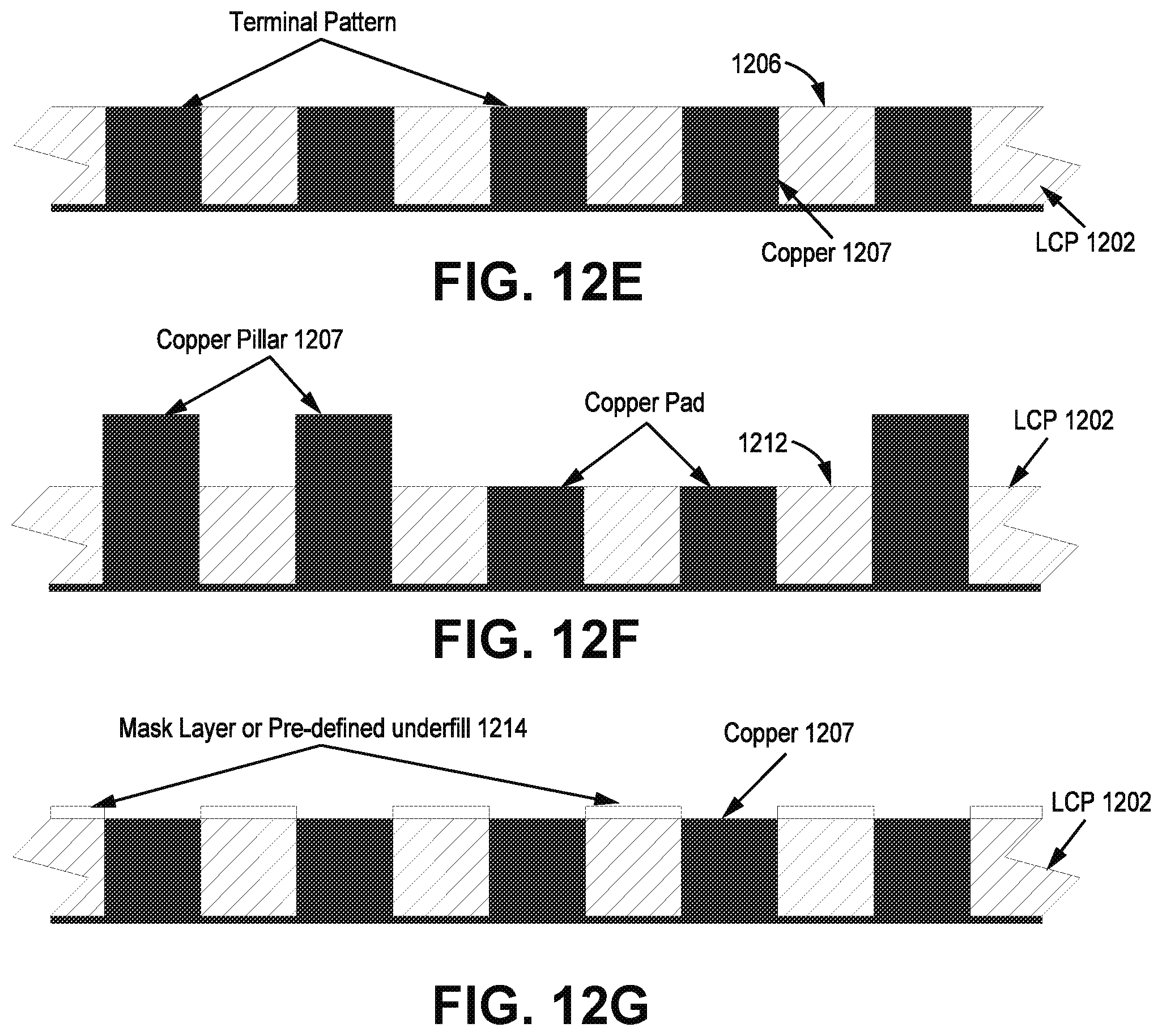 Patent US12588143 Figure 10 – Liquid crystal polymer embedded microelectronics device