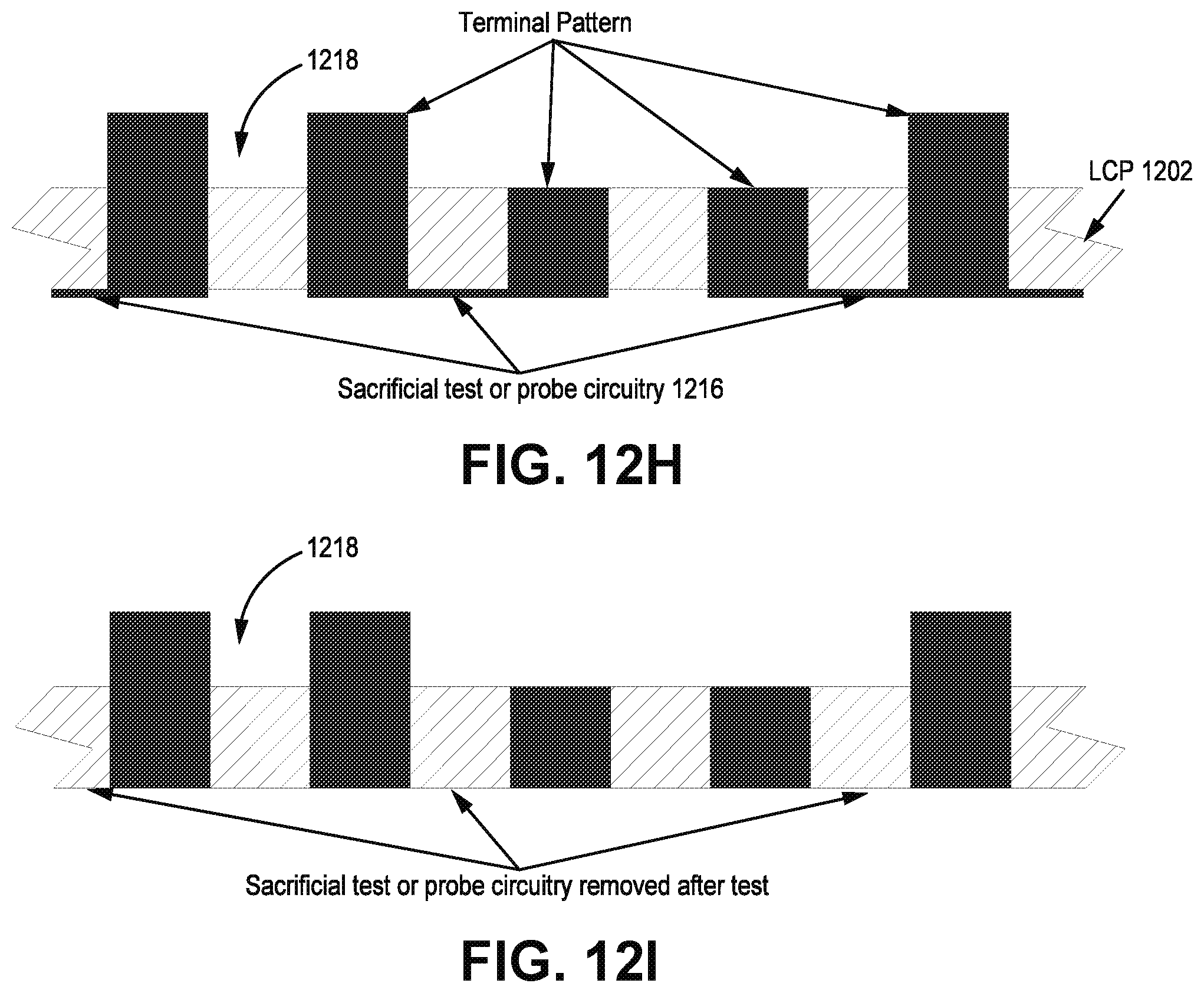 Patent US12588143 Figure 11 – Liquid crystal polymer embedded microelectronics device