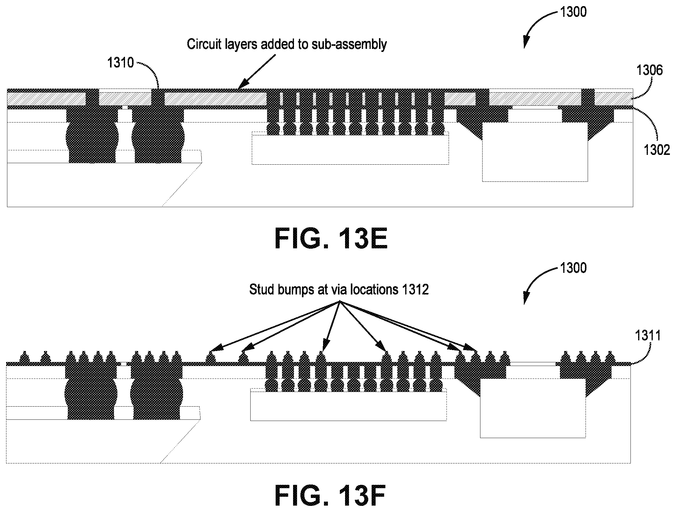 Patent US12588143 Figure 14 – Liquid crystal polymer embedded microelectronics device